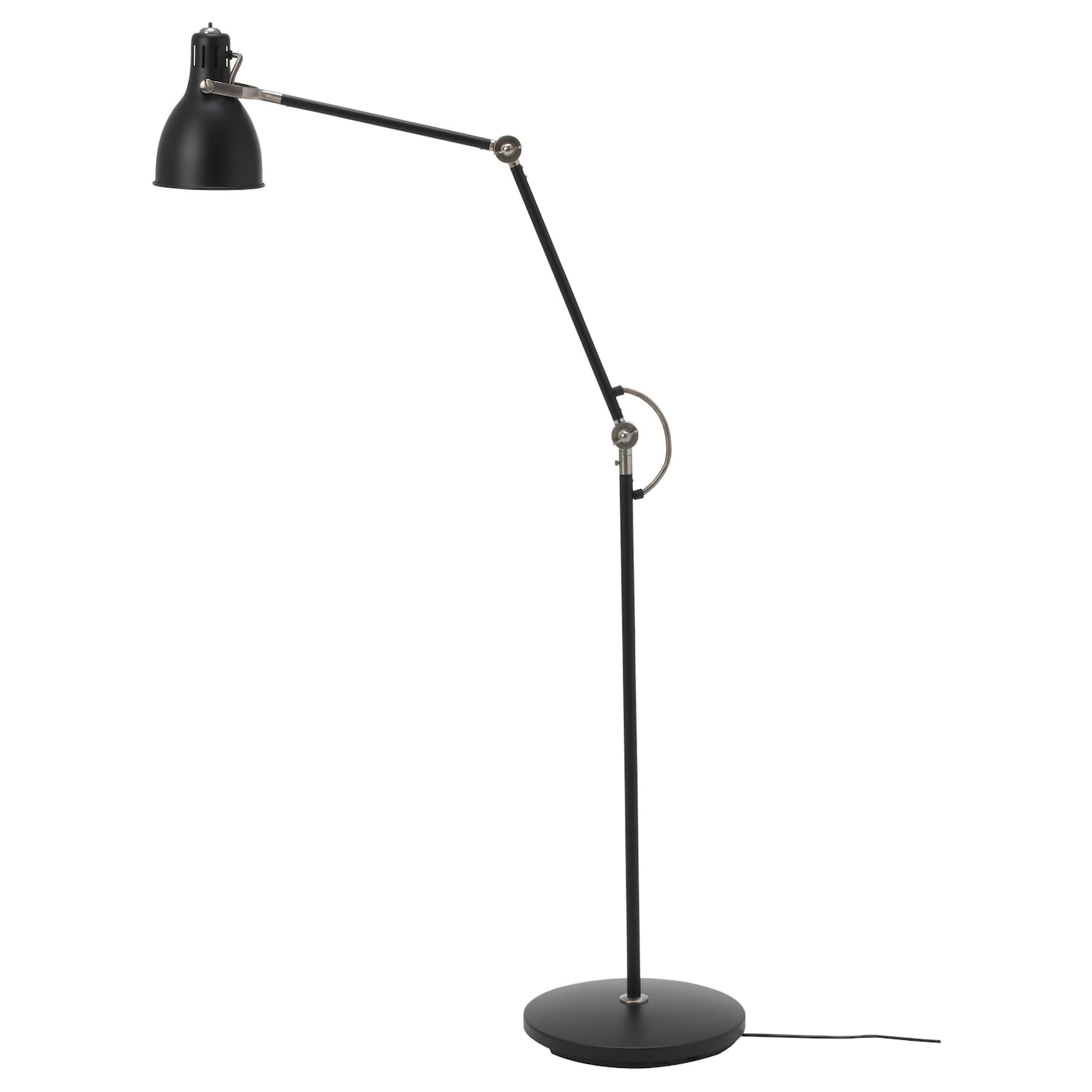 IKEA ARÖD lampa podłogowa, do czytania, antracyt, Maks.: 13 Wat