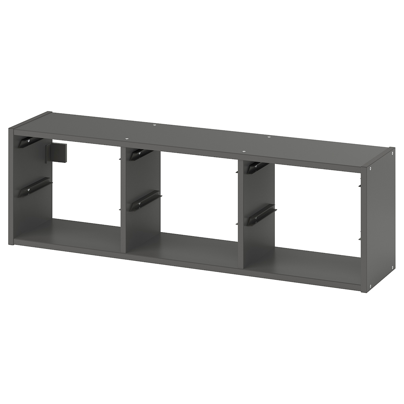 IKEA TROFAST szafka ścienna, szary, 99x30 cm