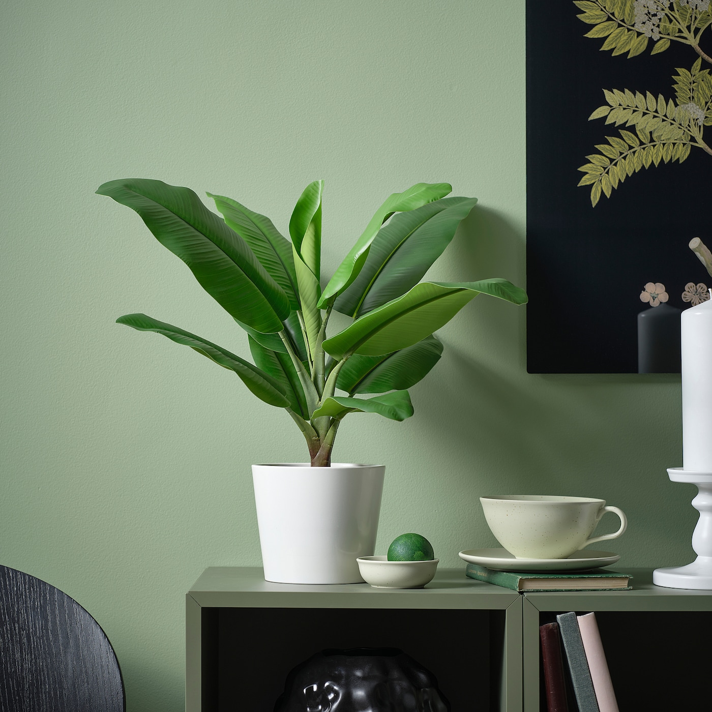 IKEA FEJKA sztuczna roślina doniczkowa, do wewnątrz/na zewnątrz bananowiec, 12 cm