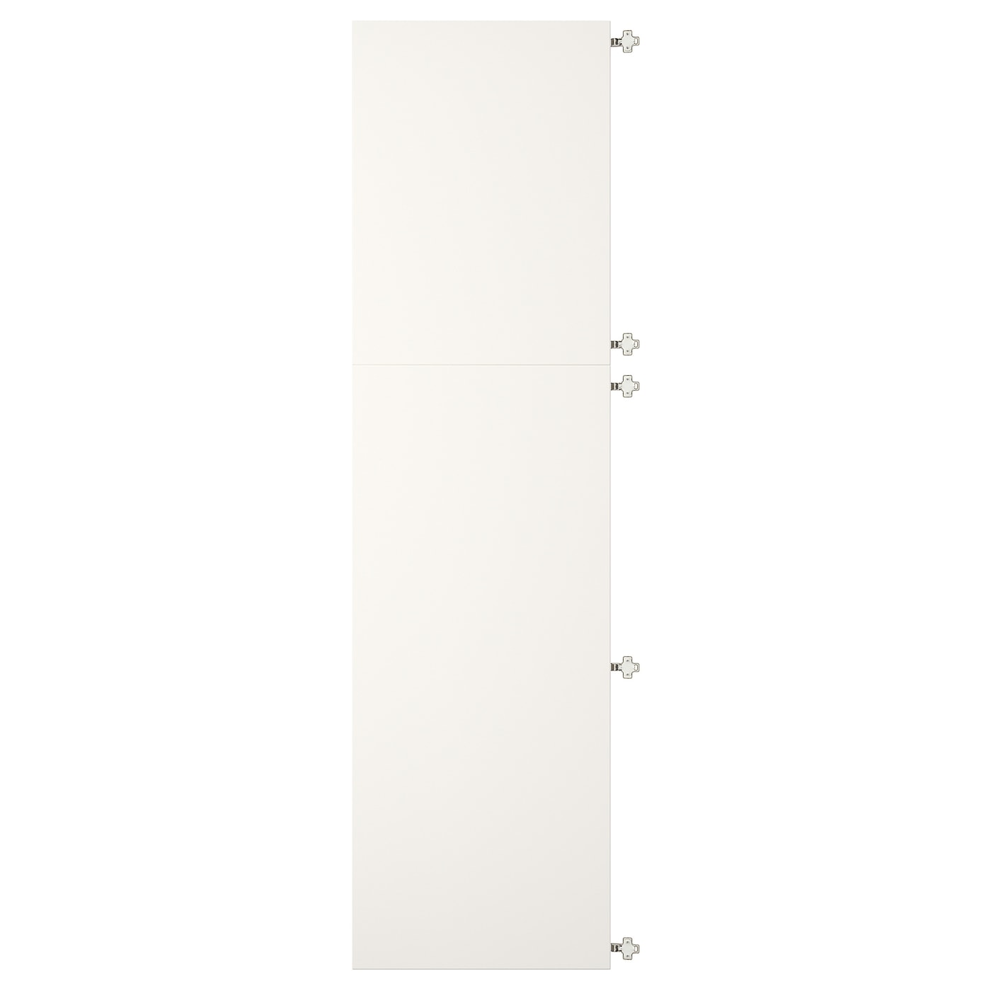 IKEA VEDDINGE drzwi łączone z zawiasami, biały, 60x220 cm