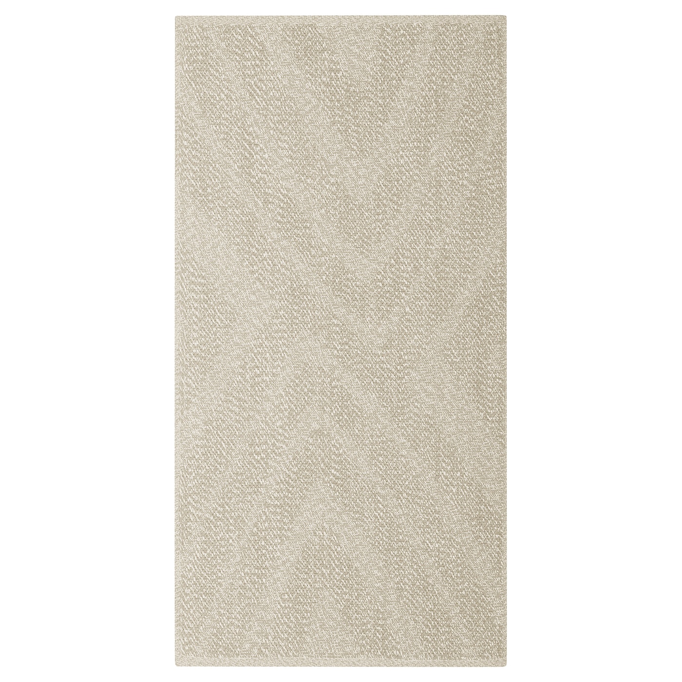 IKEA FULLMAKT dywan tk pł wewn/zewn, beżowy/melanż, 80x150 cm