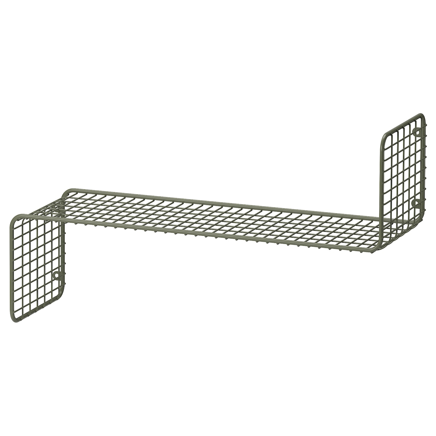 IKEA SVENSHULT półka ścienna, szarozielony, 60x20 cm