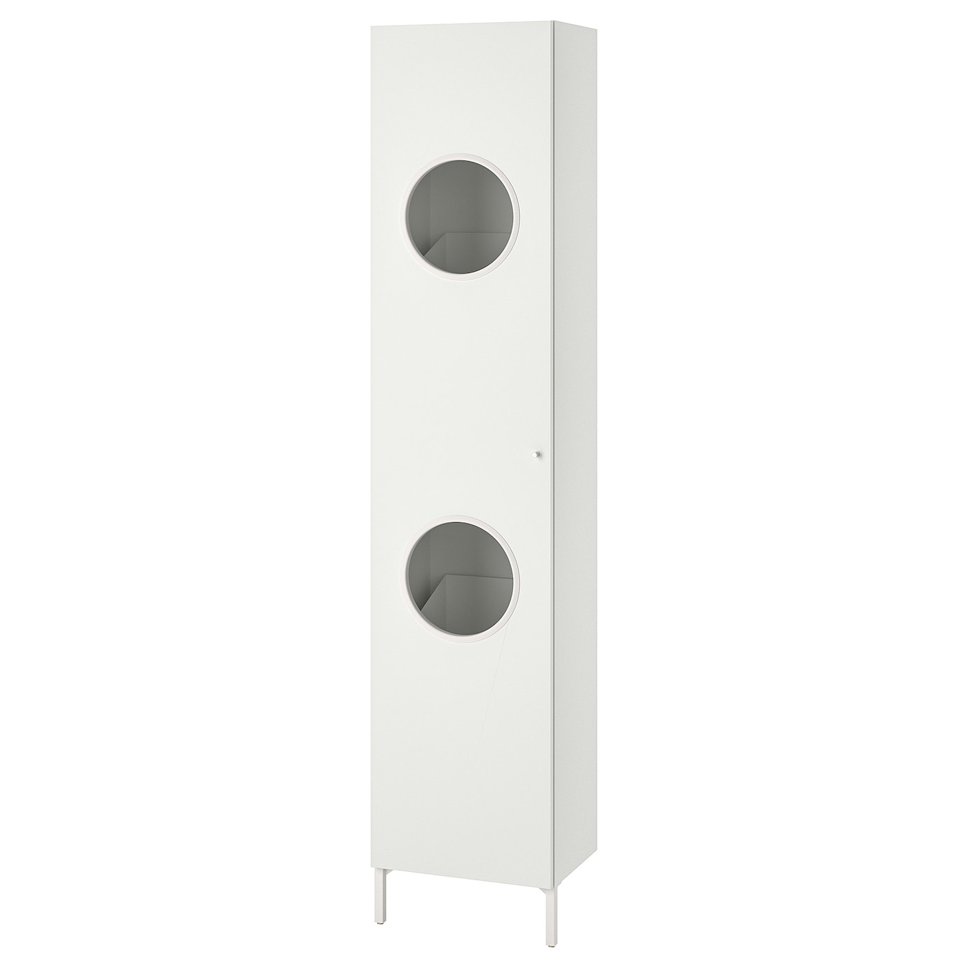 IKEA NYSJÖN szafka na rzeczy do prania, biały, 40x190 cm