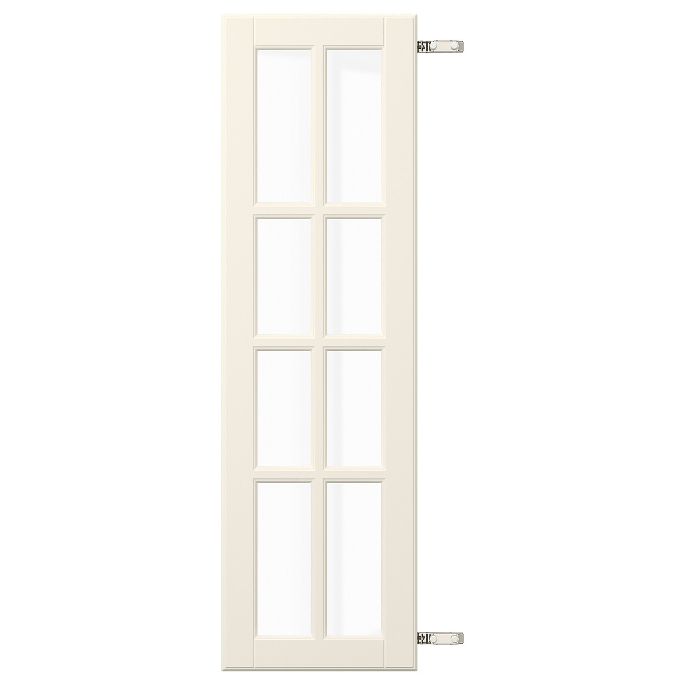 IKEA BODBYN drzwi z zawiasami, kremowy, 30x100 cm
