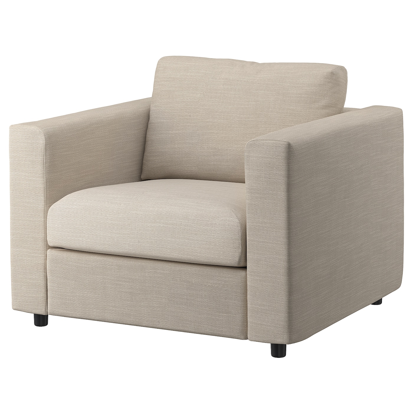 IKEA VIMLE fotel, Hillared beżowy, Szerokość: 101 cm