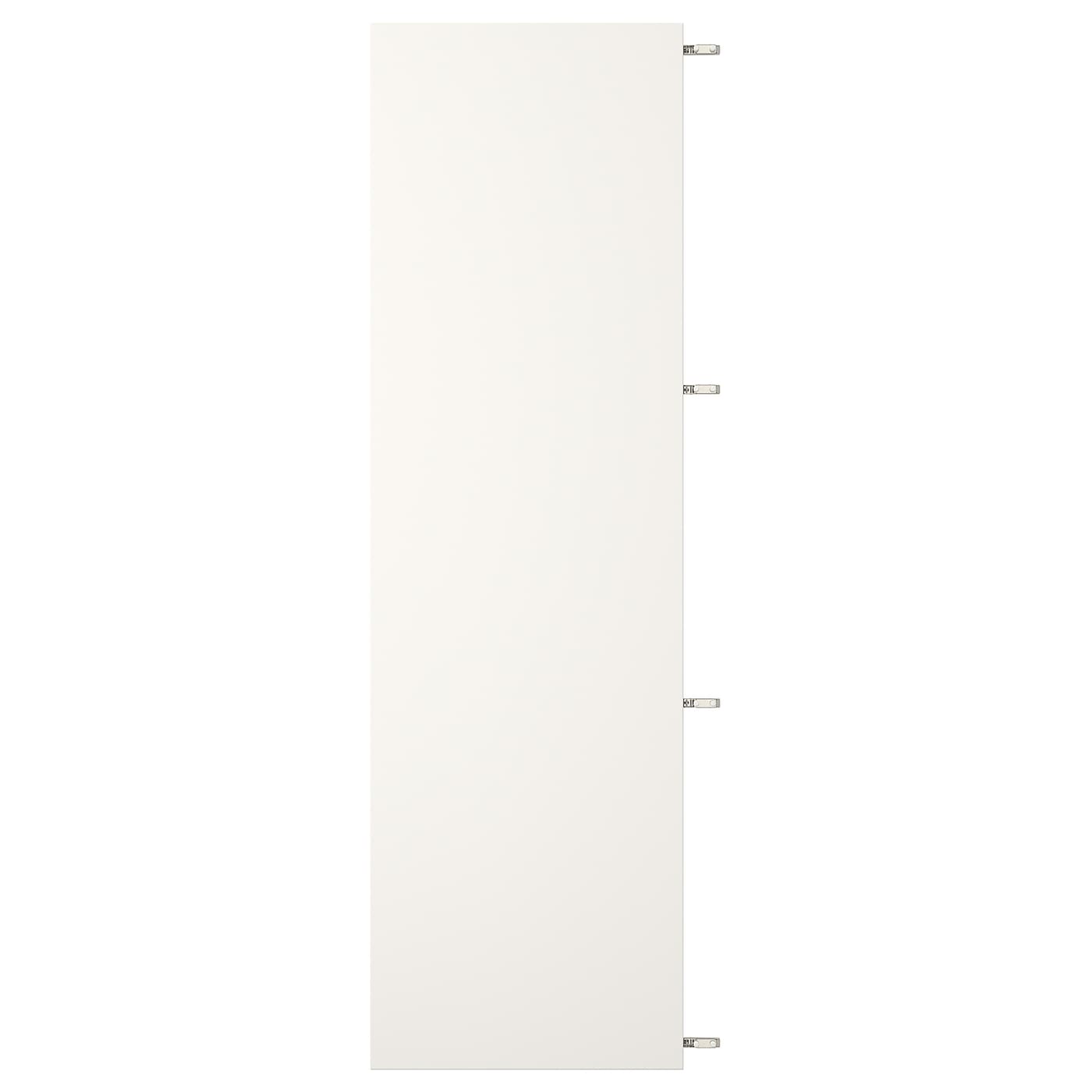 IKEA VEDDINGE drzwi z zawiasami, biały, 60x200 cm