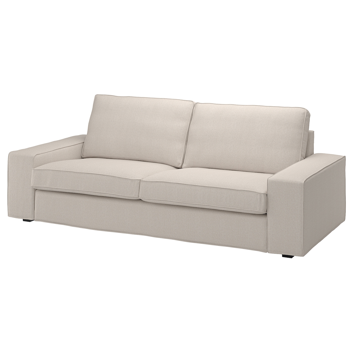 IKEA KIVIK sofa 3-osobowa, Tresund jasnobeżowy, Szerokość: 228 cm