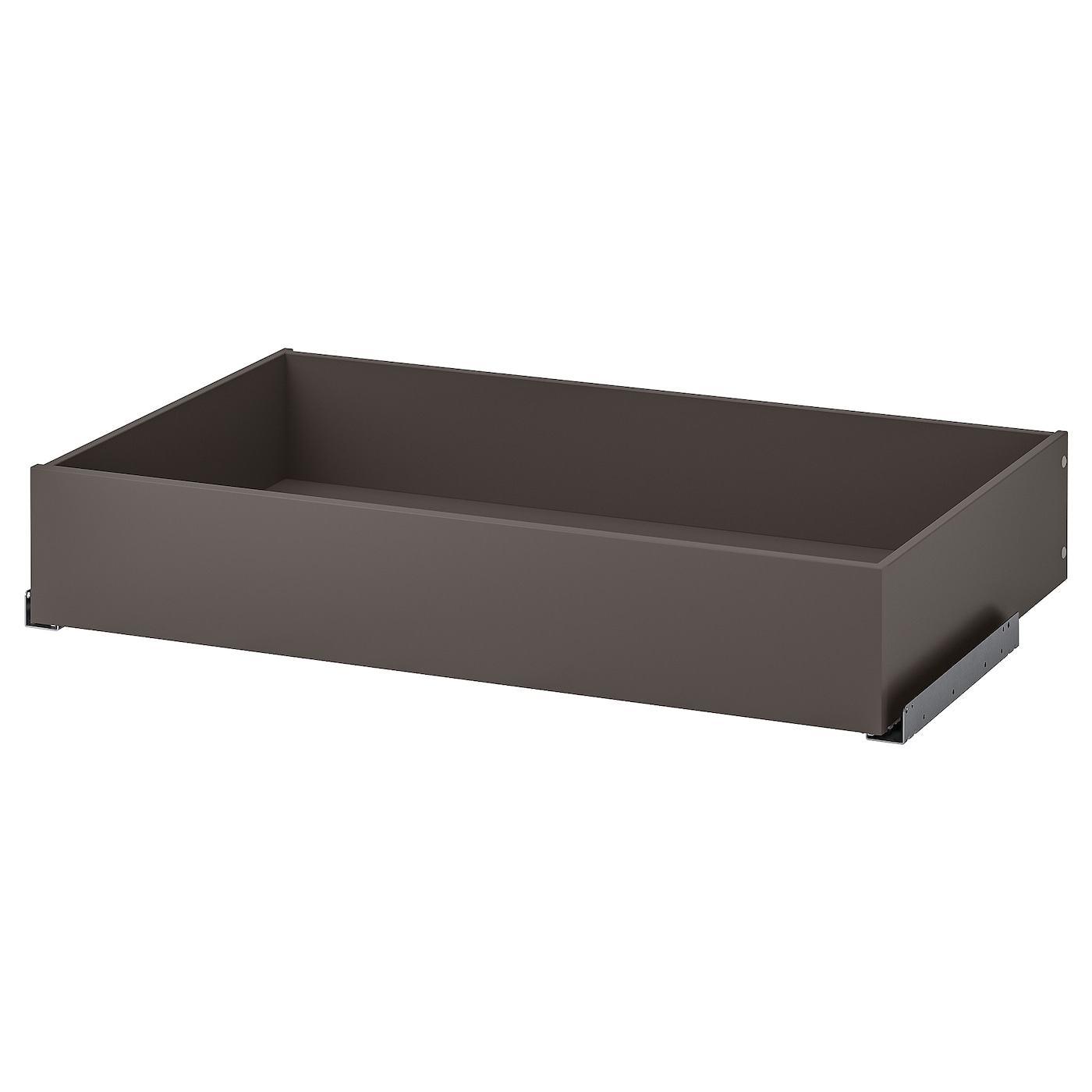 IKEA KOMPLEMENT szuflada, ciemnoszary, 100x58 cm