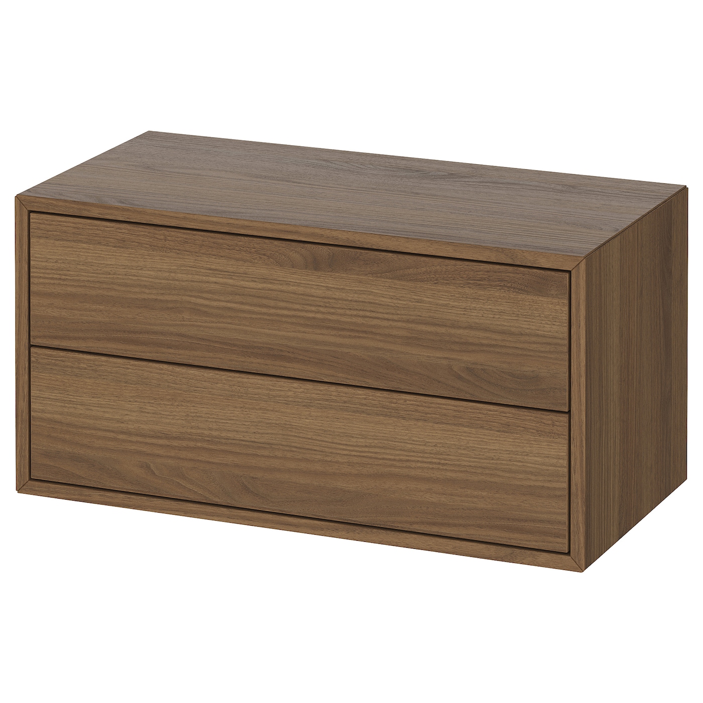 IKEA EKET szafka/2 szuflady, brązowy/orzech, 70x35x35 cm