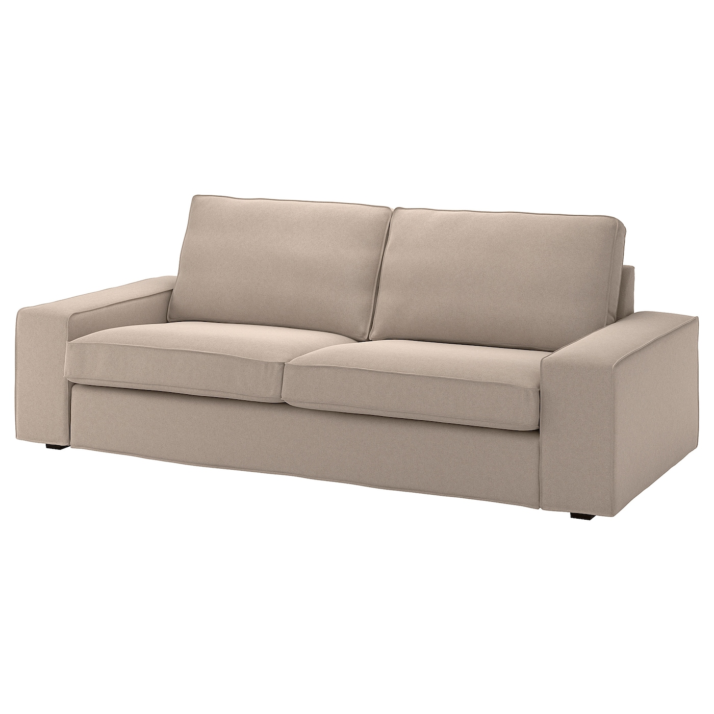 IKEA KIVIK sofa 3-osobowa, Tallmyra beżowy, Szerokość: 228 cm