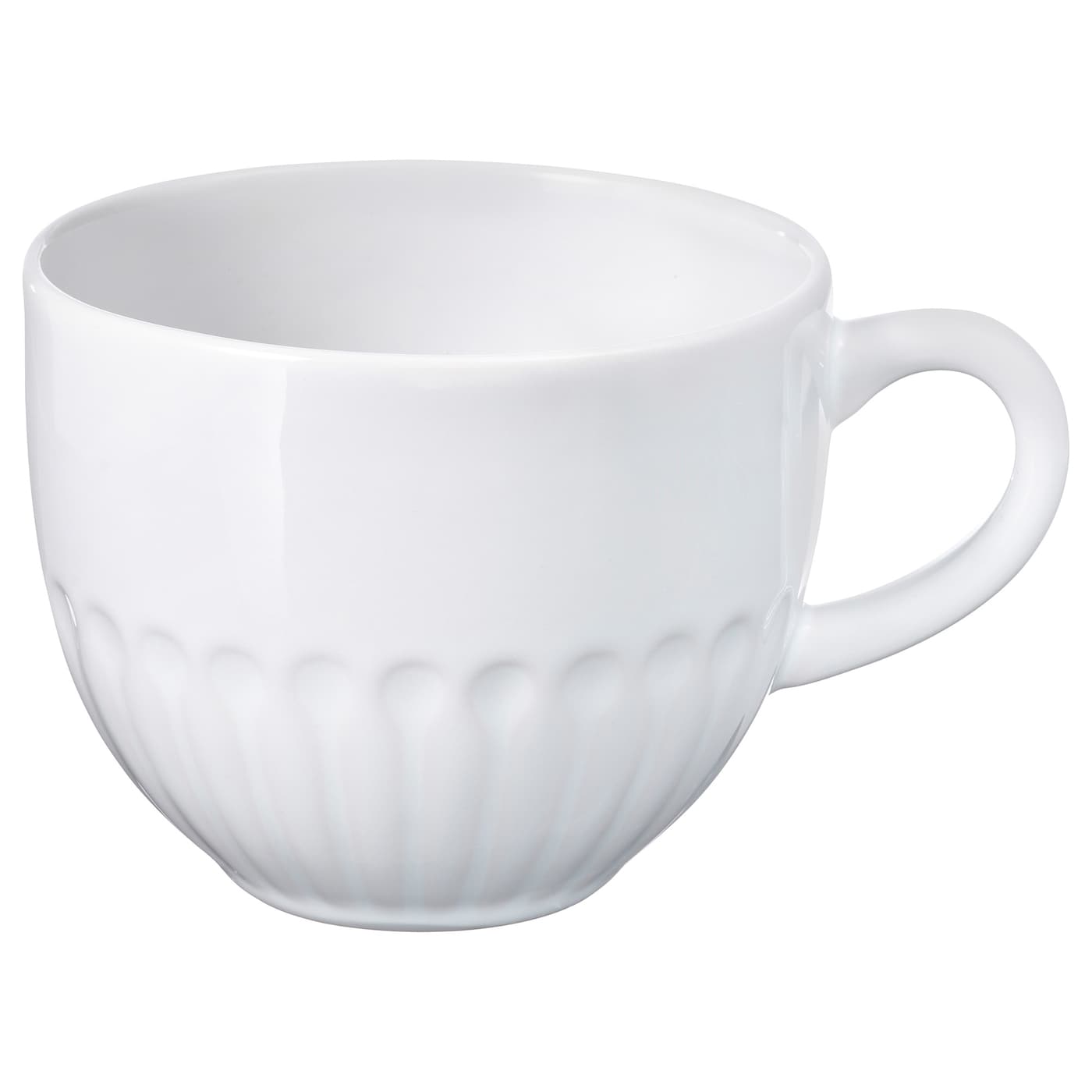 IKEA STRIMMIG kubek, biały, 36 cl