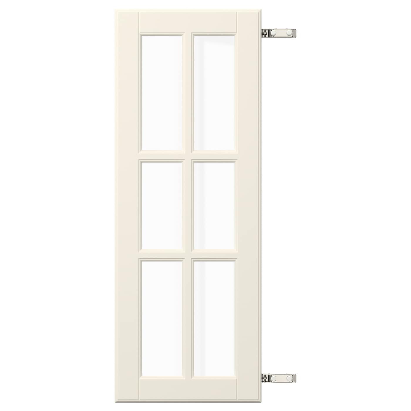 IKEA BODBYN drzwi z zawiasami, kremowy, 30x80 cm