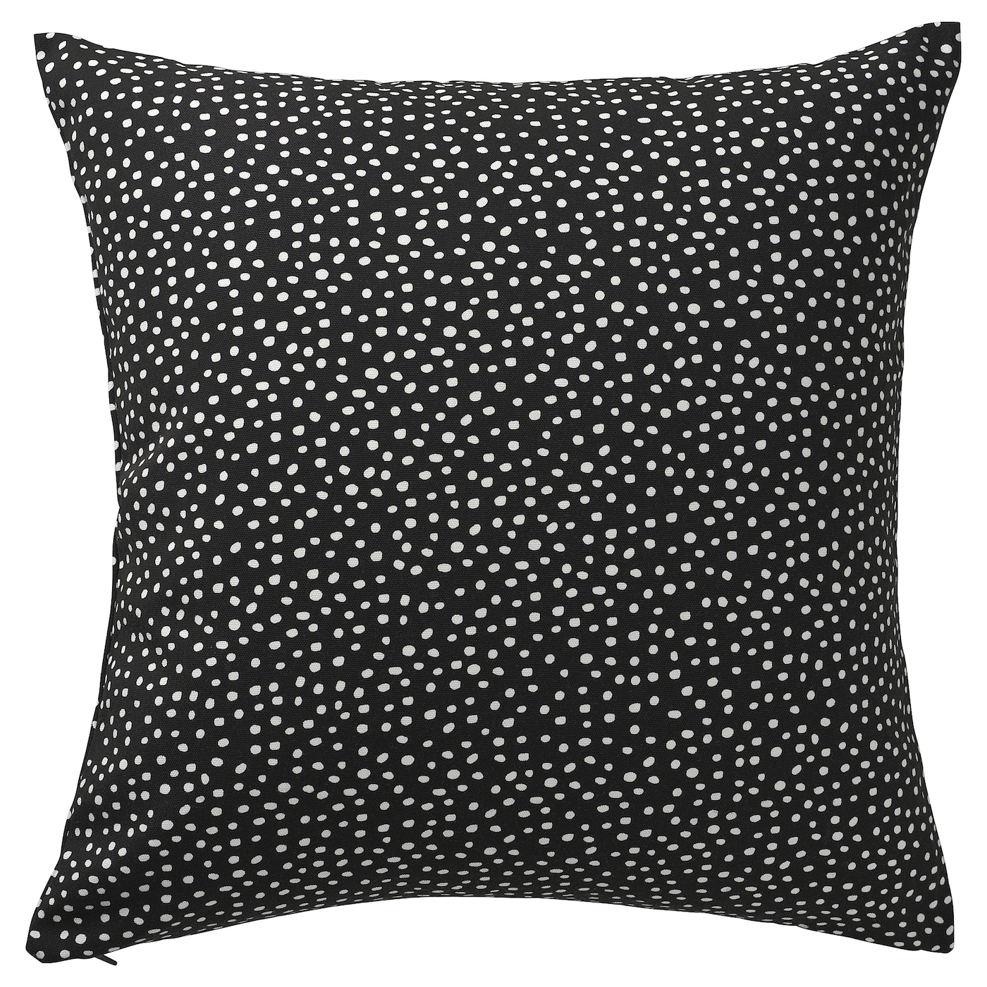 IKEA BJÖRKGRÅMAL poszewka, czarny/biały, 50x50 cm