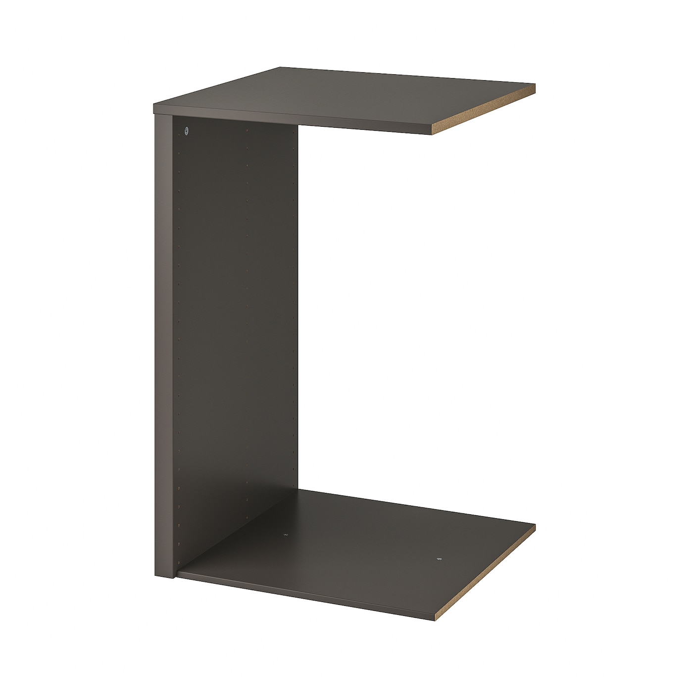 IKEA KOMPLEMENT przegroda do obudowy, ciemnoszary, 75-100x58 cm