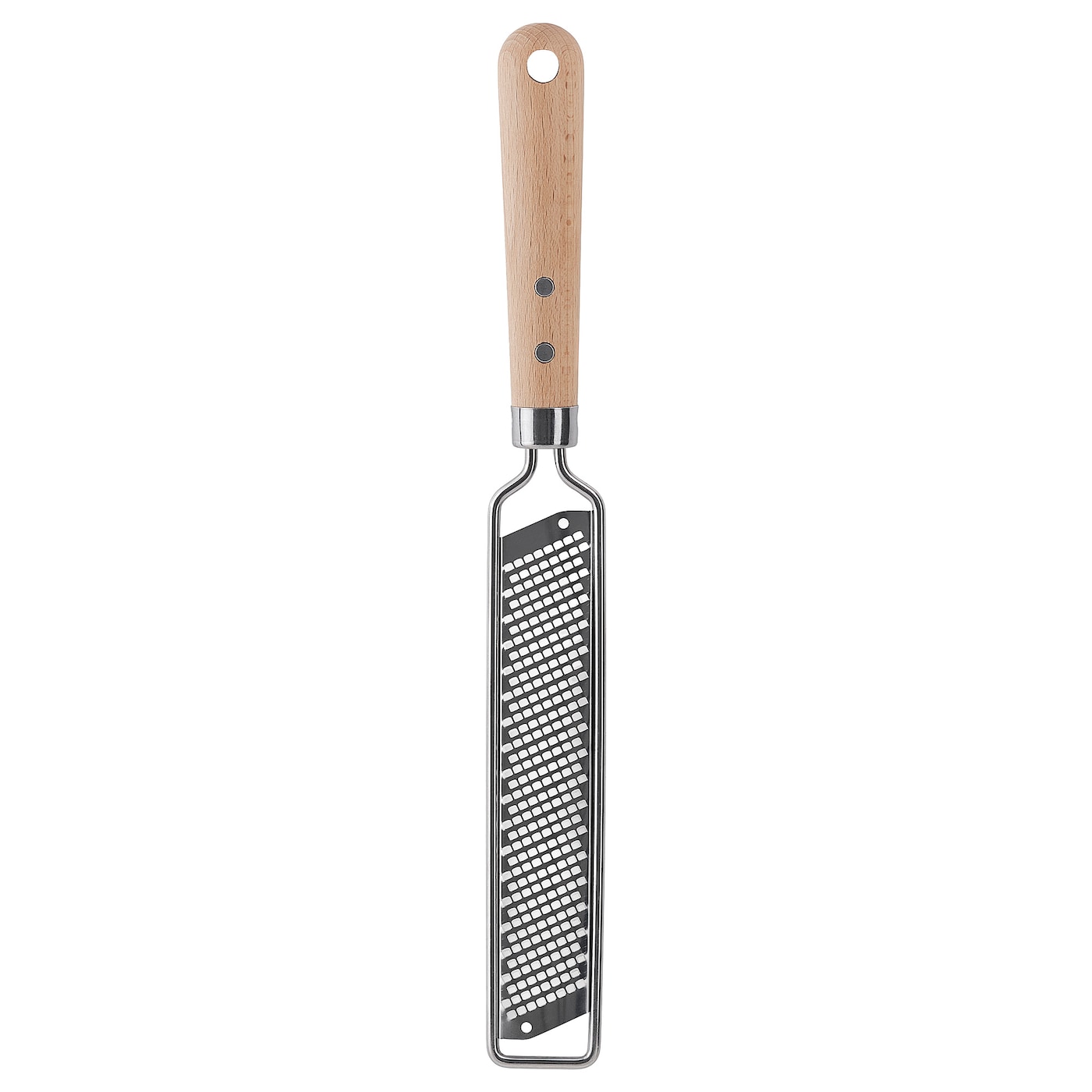 IKEA VARDAGEN tarka do skórki cytrusowej z rączką, stal nierdz/buk, 33 cm
