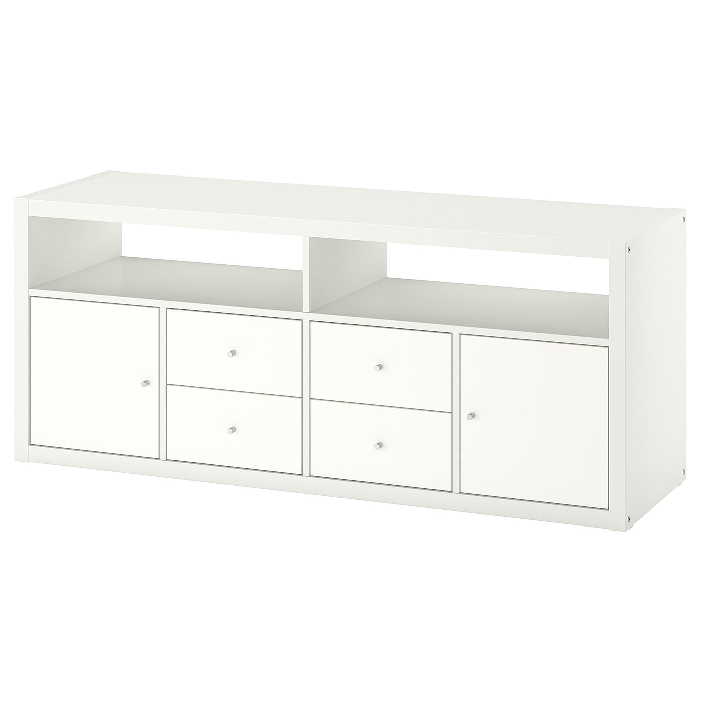 IKEA KALLAX szafka pod TV, biały, 147x39x60 cm