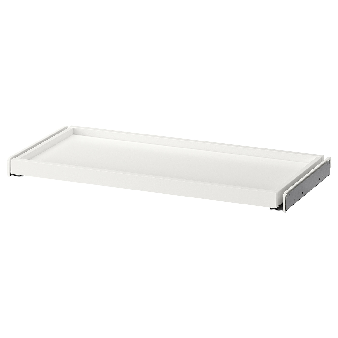 IKEA KOMPLEMENT wysuwana taca, biały, 75x35 cm
