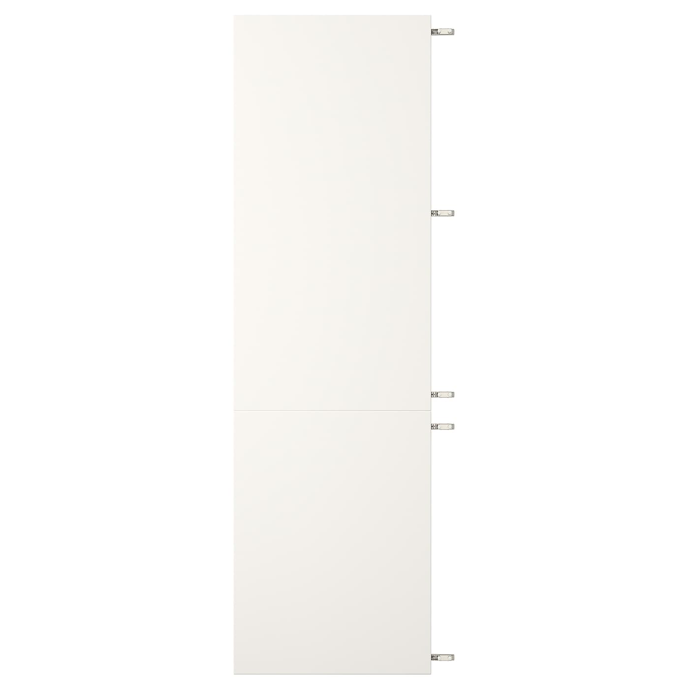 IKEA VEDDINGE drzwi łączone z zawiasami, biały, 60x200 cm