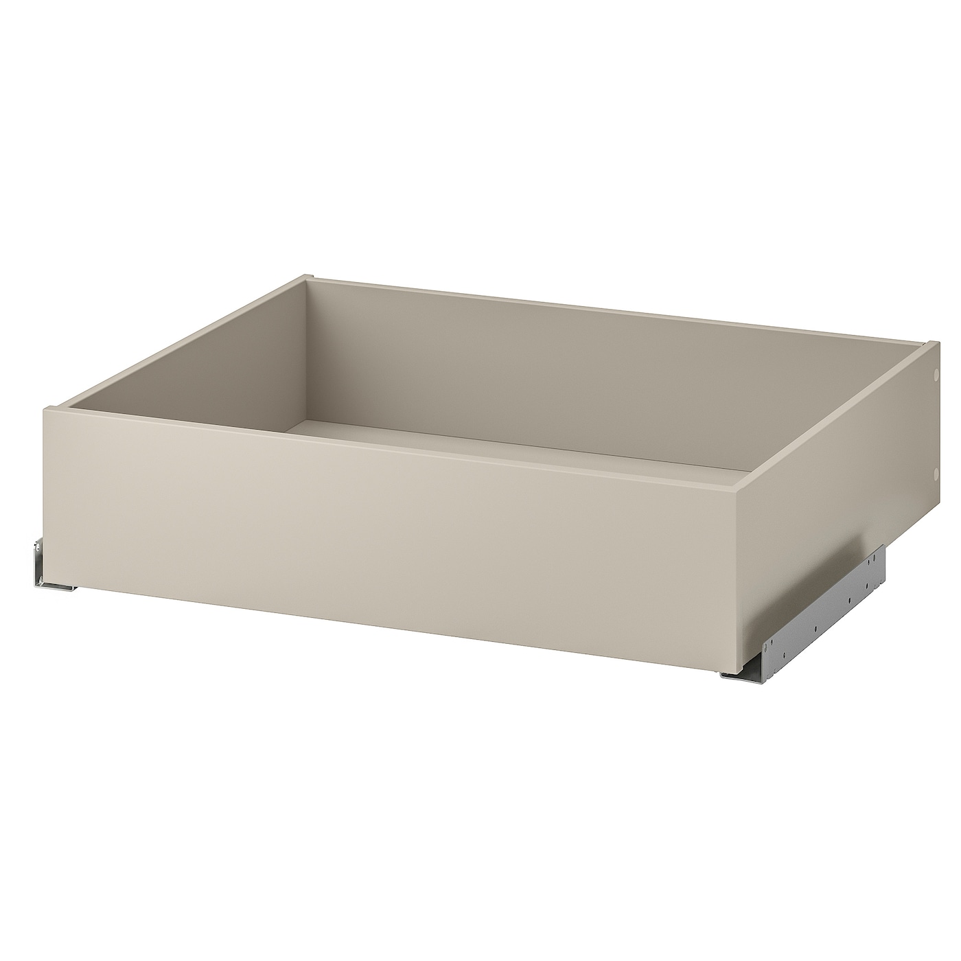 IKEA KOMPLEMENT szuflada, szarobeżowy, 75x58 cm