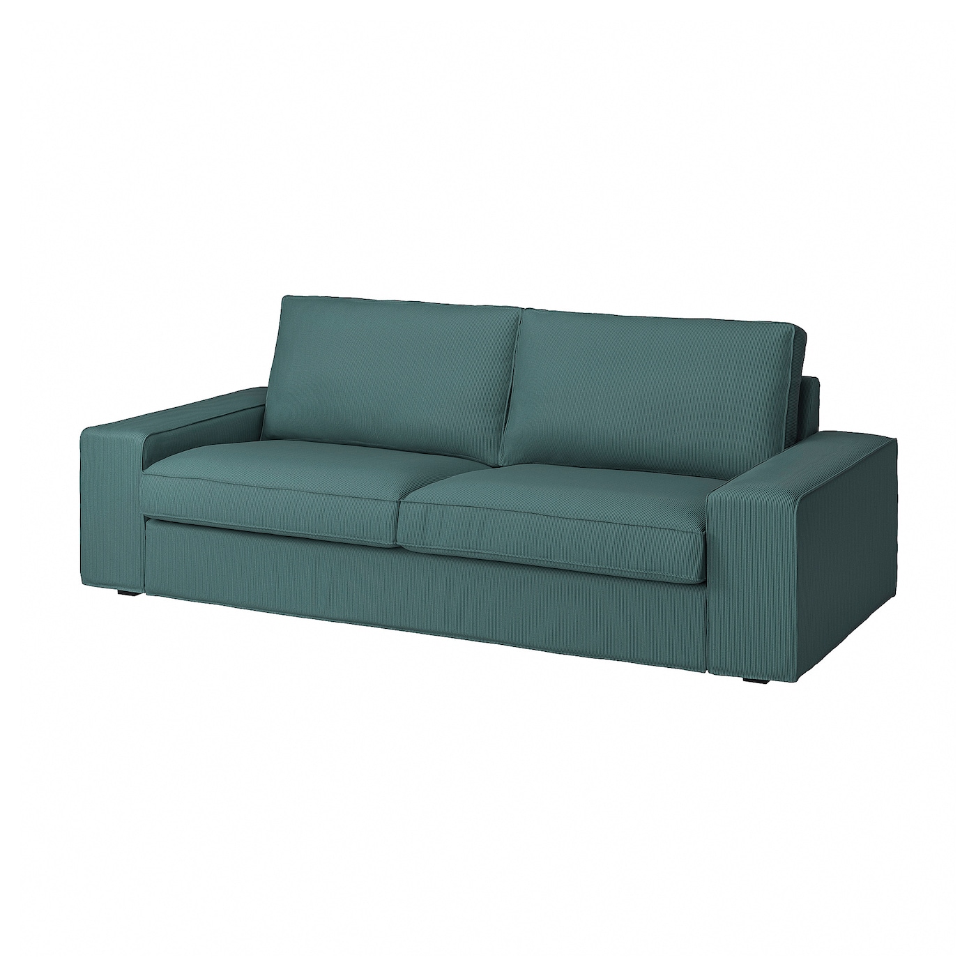 IKEA KIVIK sofa 3-osobowa, Kelinge szaroturkusowy, Szerokość: 228 cm
