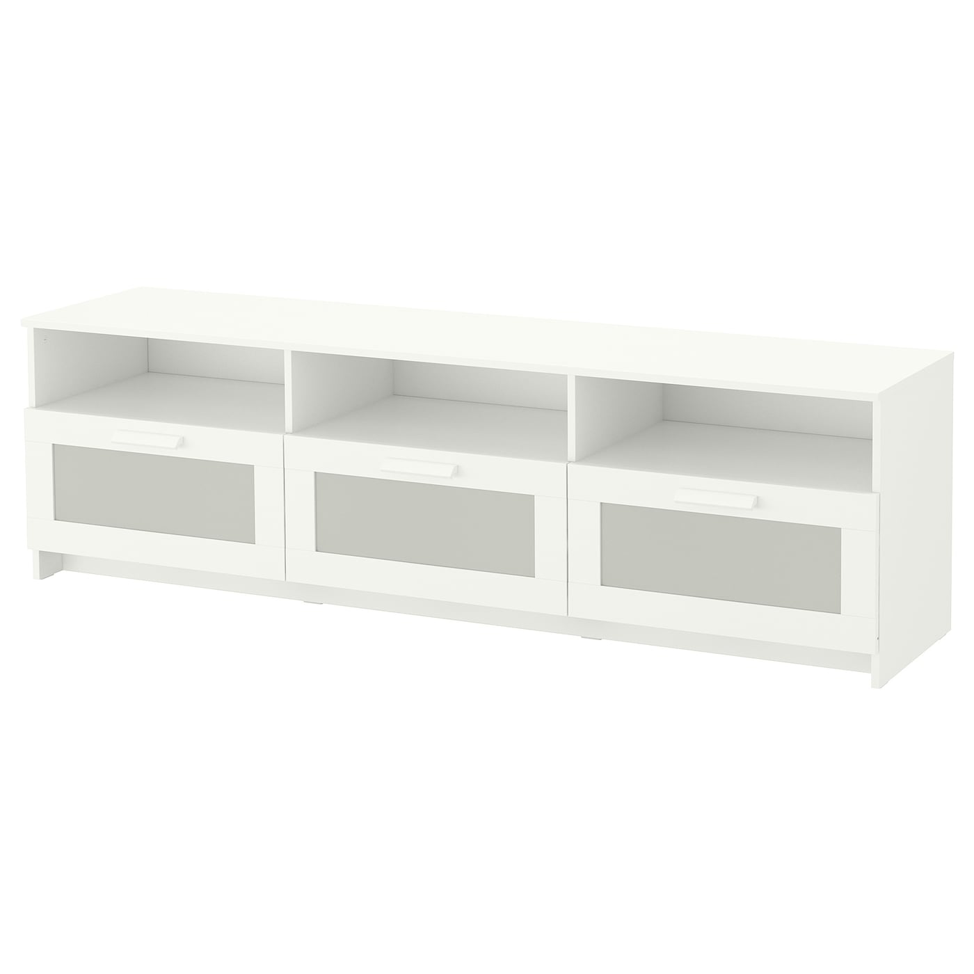IKEA BRIMNES szafka pod TV, biały, 180x41x53 cm