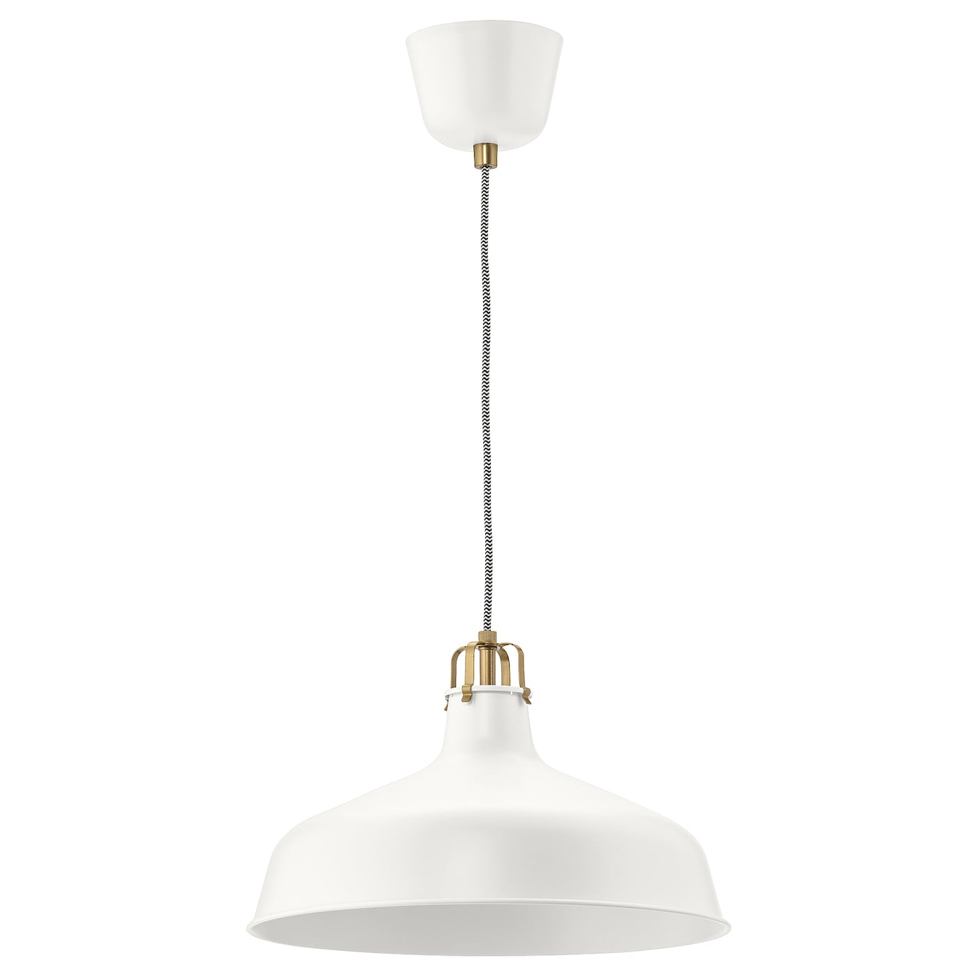 IKEA RANARP lampa wisząca, kremowy, 38 cm