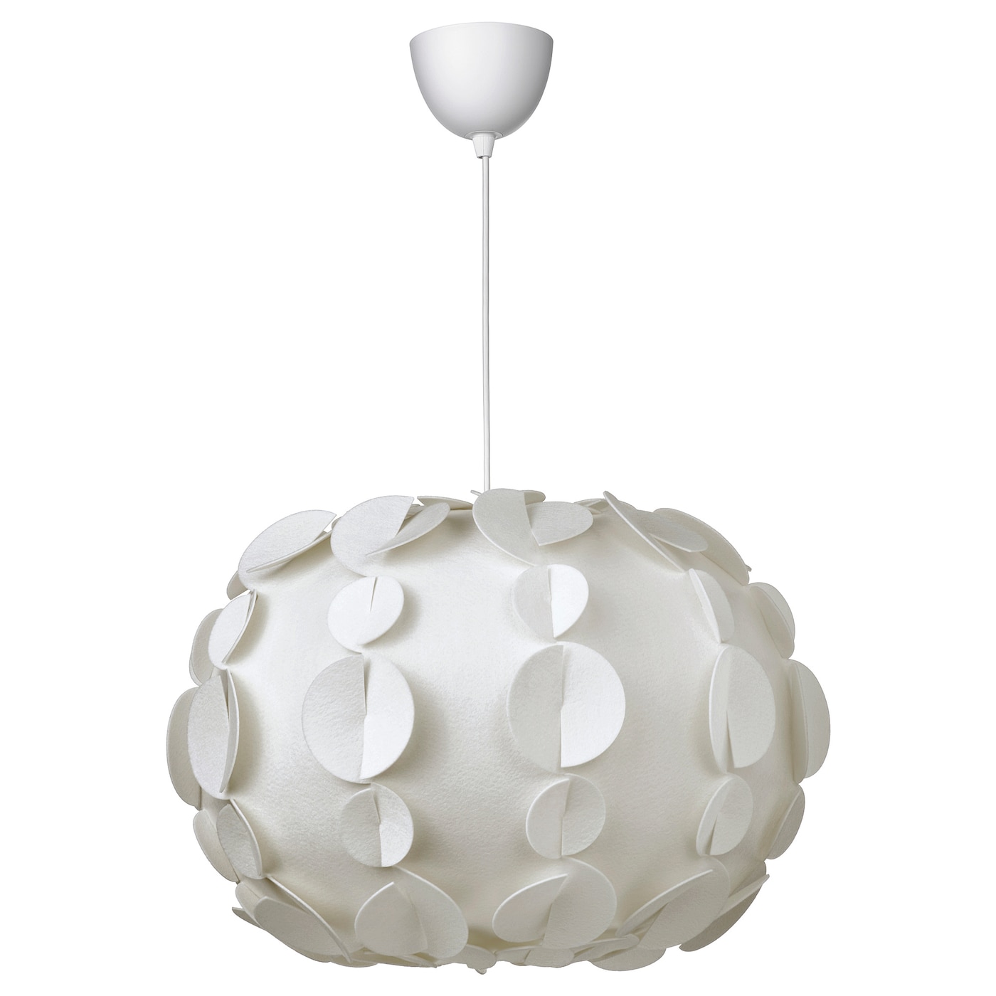 IKEA PEKTOLIT / HEMMA lampa wisząca, biały
