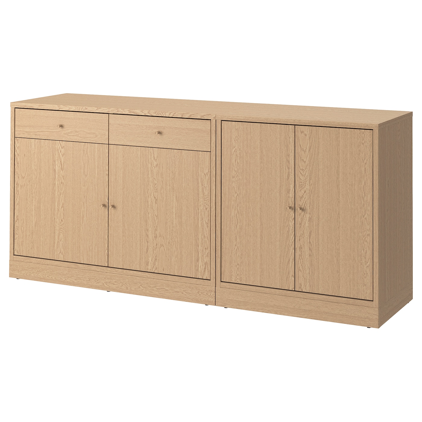 IKEA TONSTAD regał, okl dęb, 202x47x90 cm