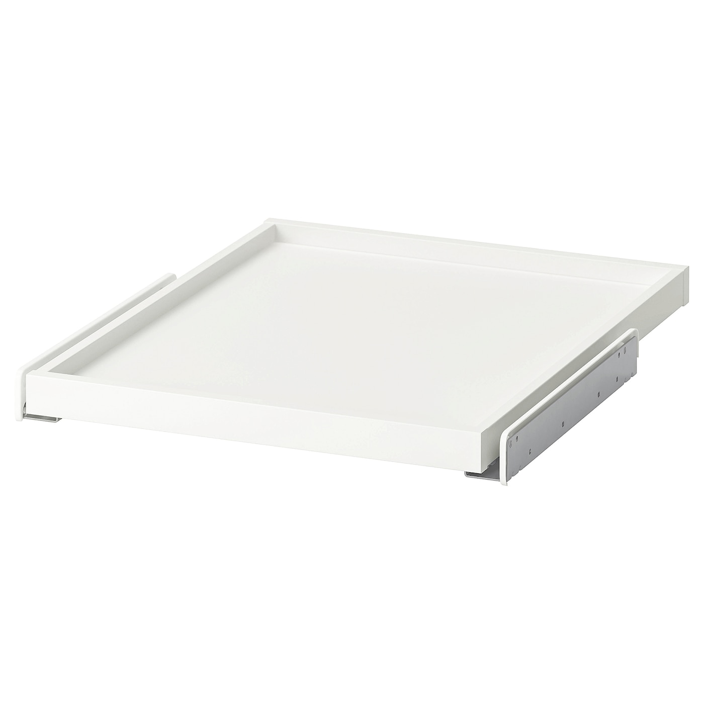 IKEA KOMPLEMENT wysuwana taca, biały, 50x58 cm