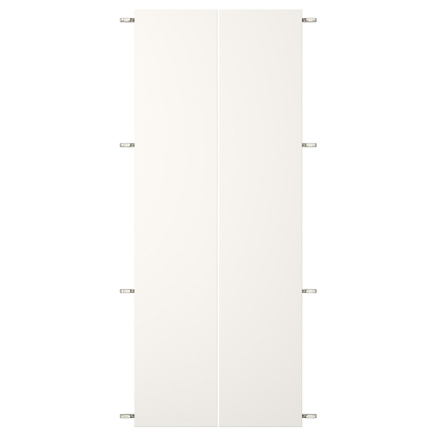 IKEA VEDDINGE para drzwi z zawiasammi, biały, 80x200 cm