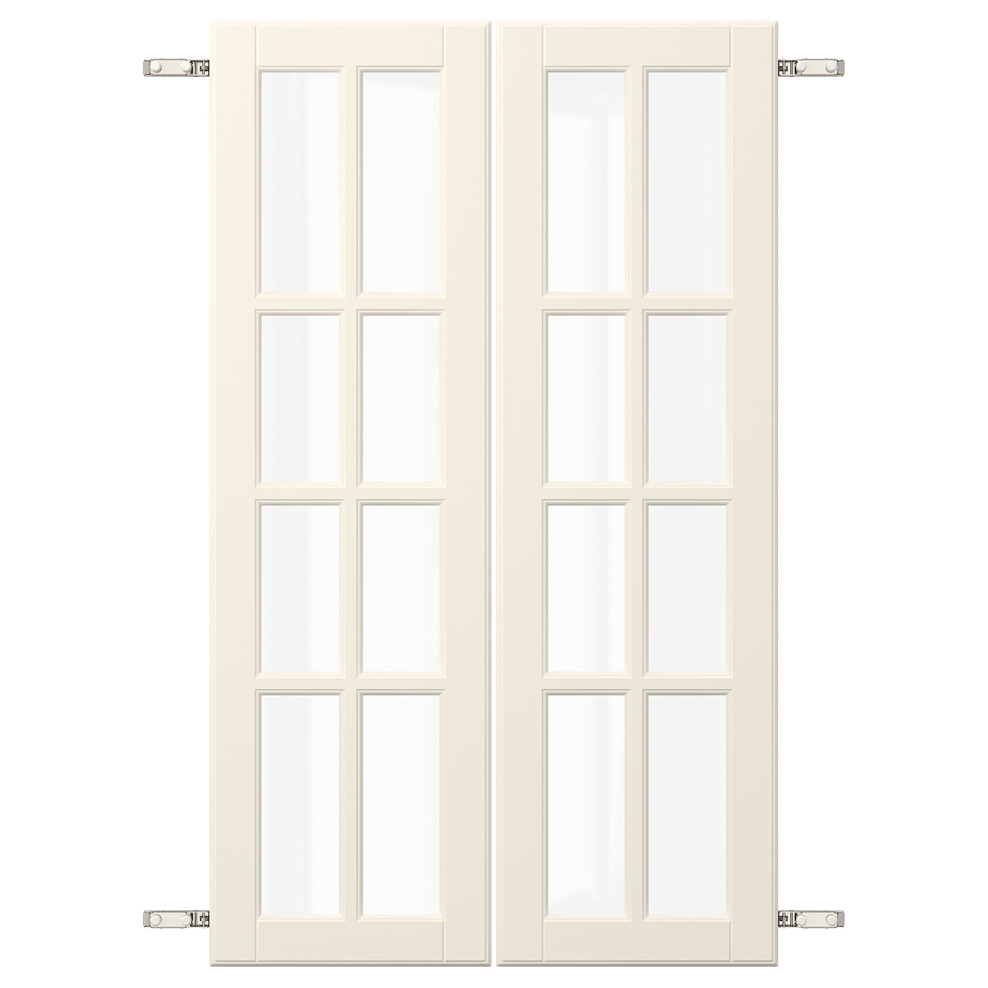 IKEA BODBYN para drzwi z zawiasammi, kremowy, 60x100 cm