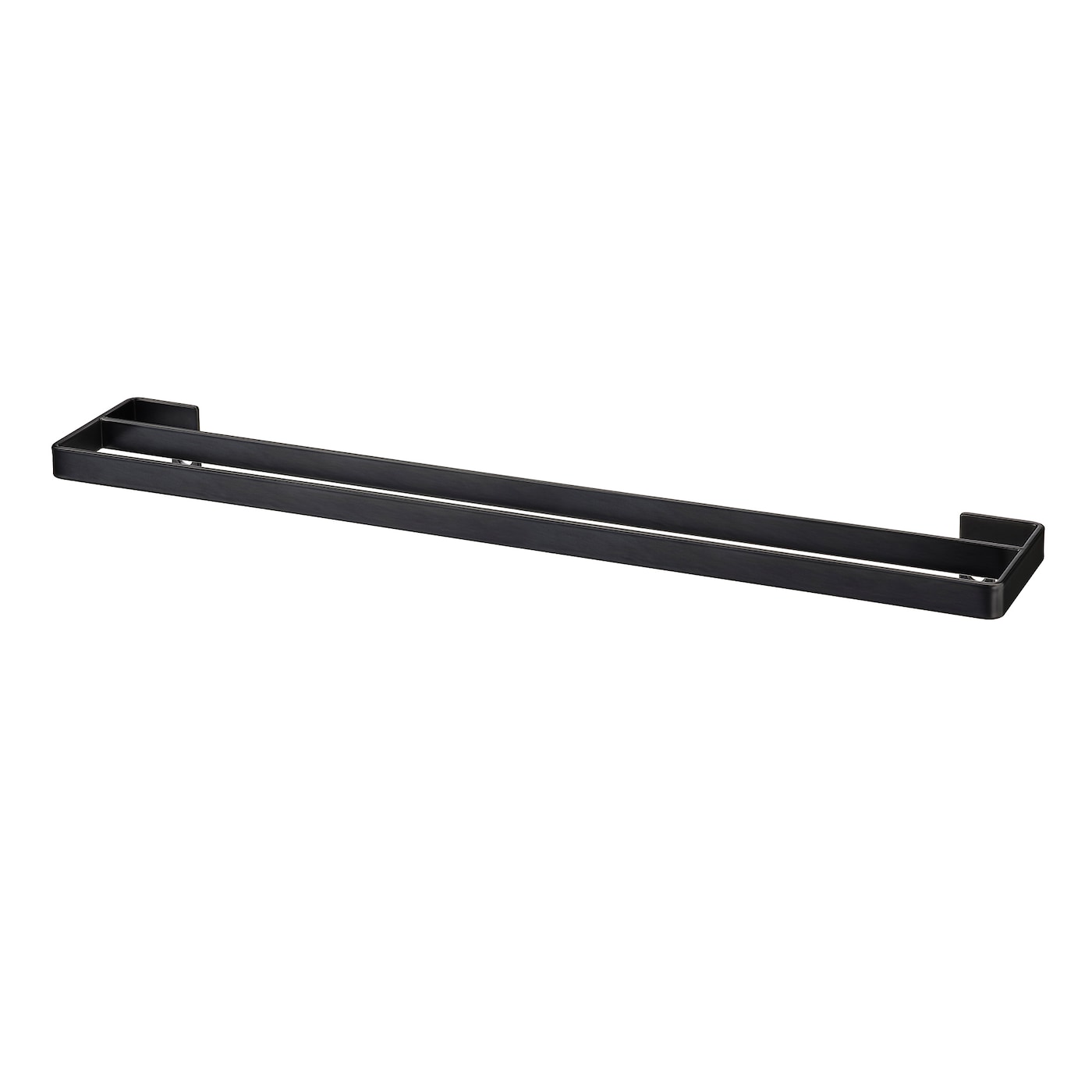 IKEA SKOGSVIKEN drążek na ręcznik, czarny, 60 cm