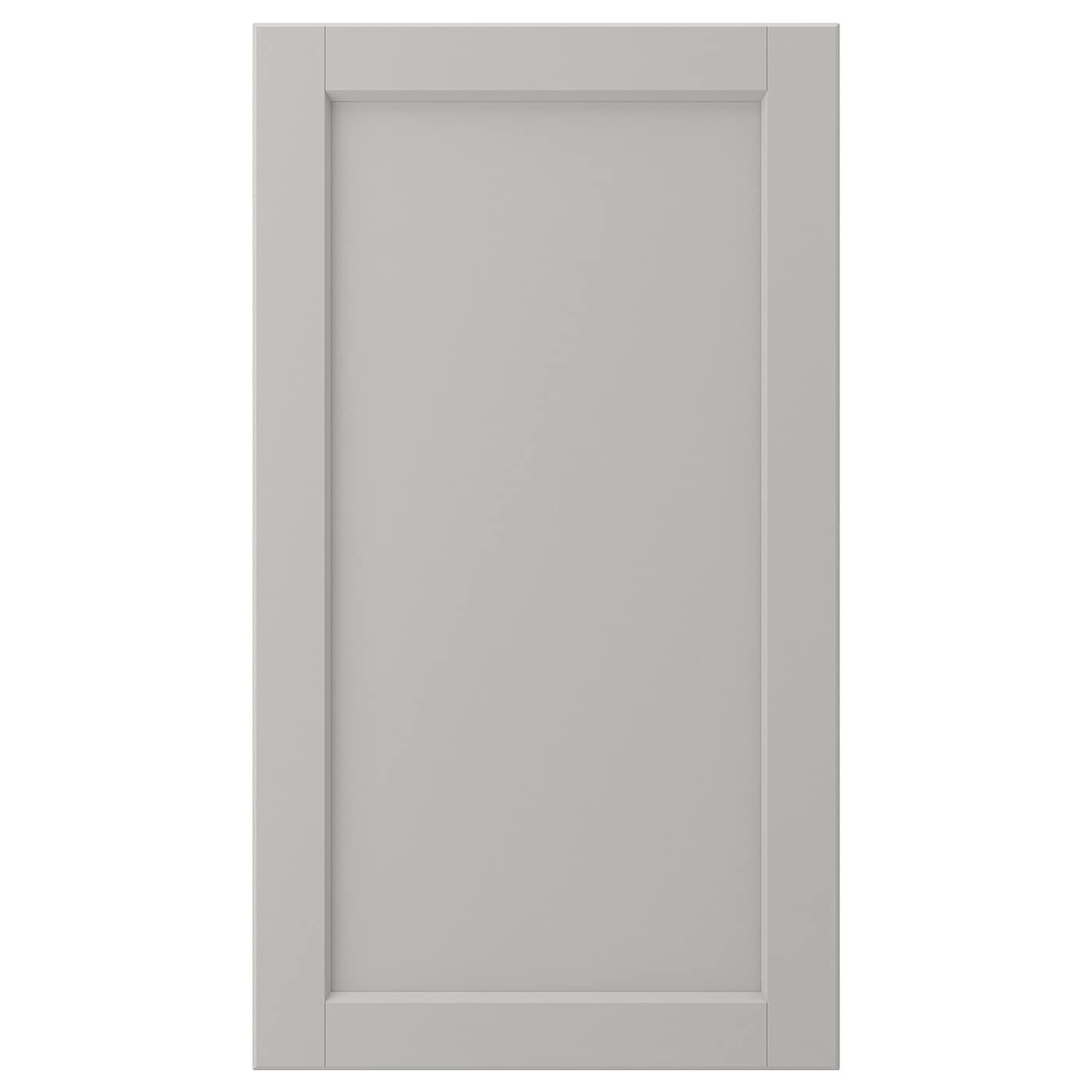 IKEA LERHYTTAN front do zmywarki, jasnoszary, 45x80 cm