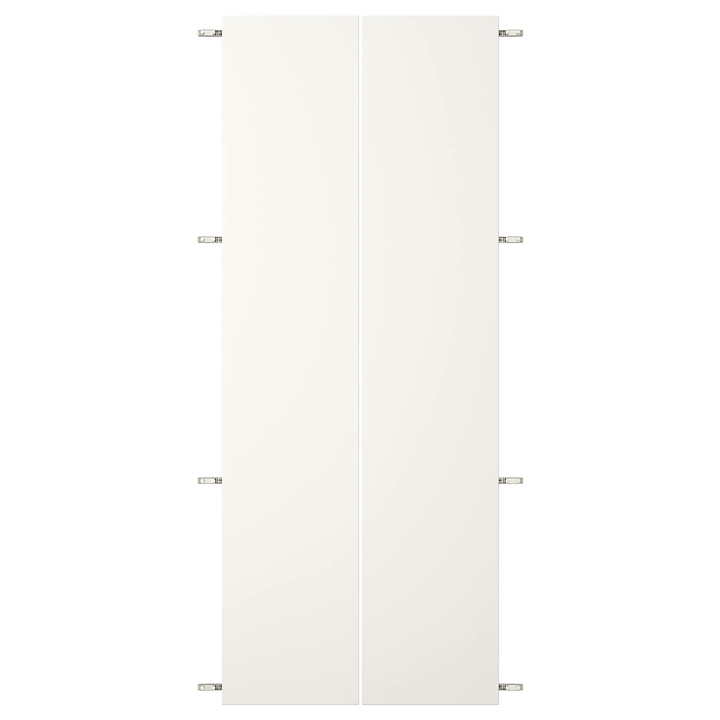 IKEA VEDDINGE para drzwi z zawiasammi, biały, 80x200 cm