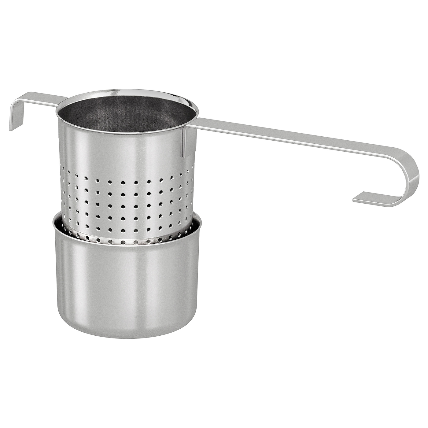 IKEA LJUDLÖS sitko do herbaty, stal nierdz, Długość: 13 cm
