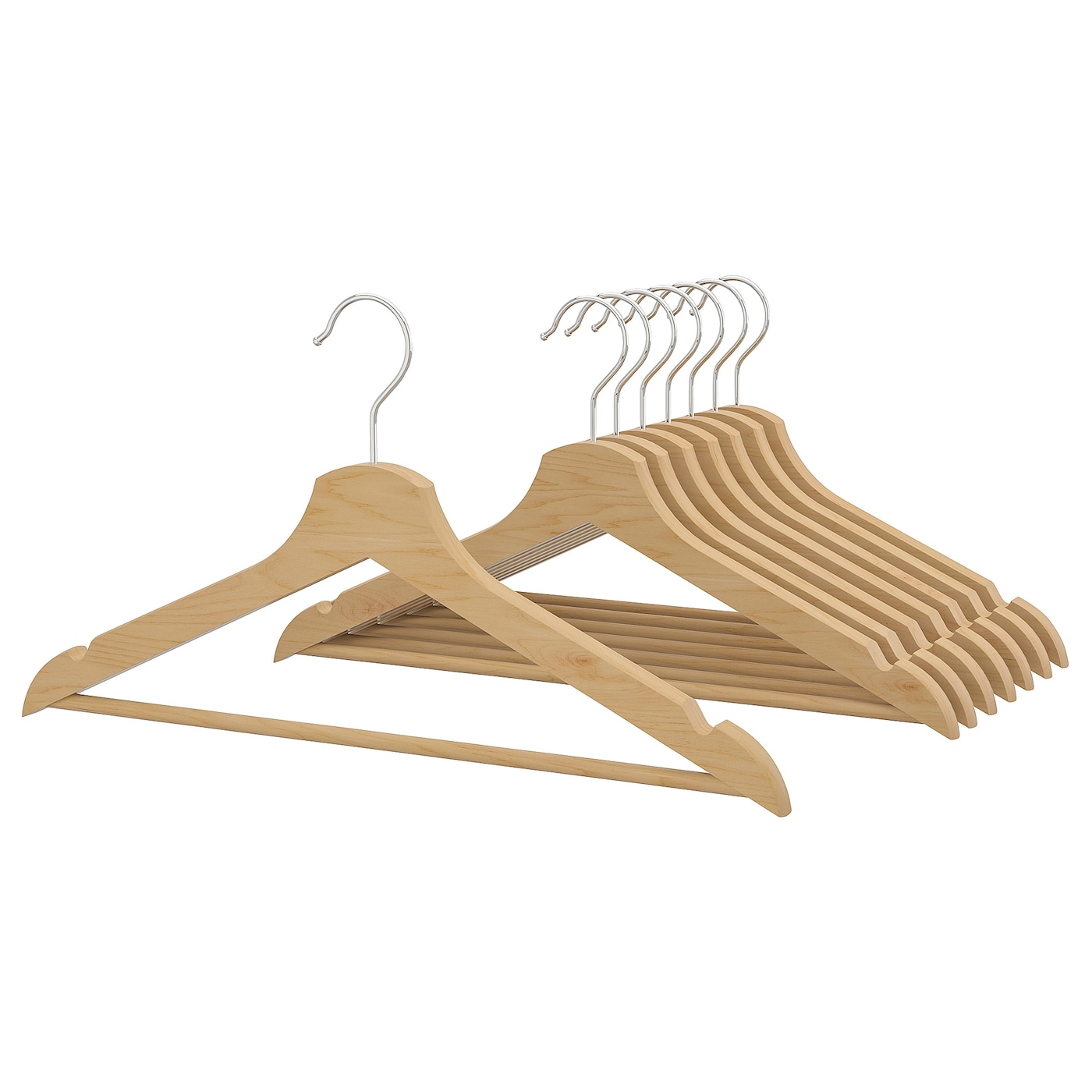 IKEA BUMERANG wieszak, naturalny, Szerokość: 43 cm