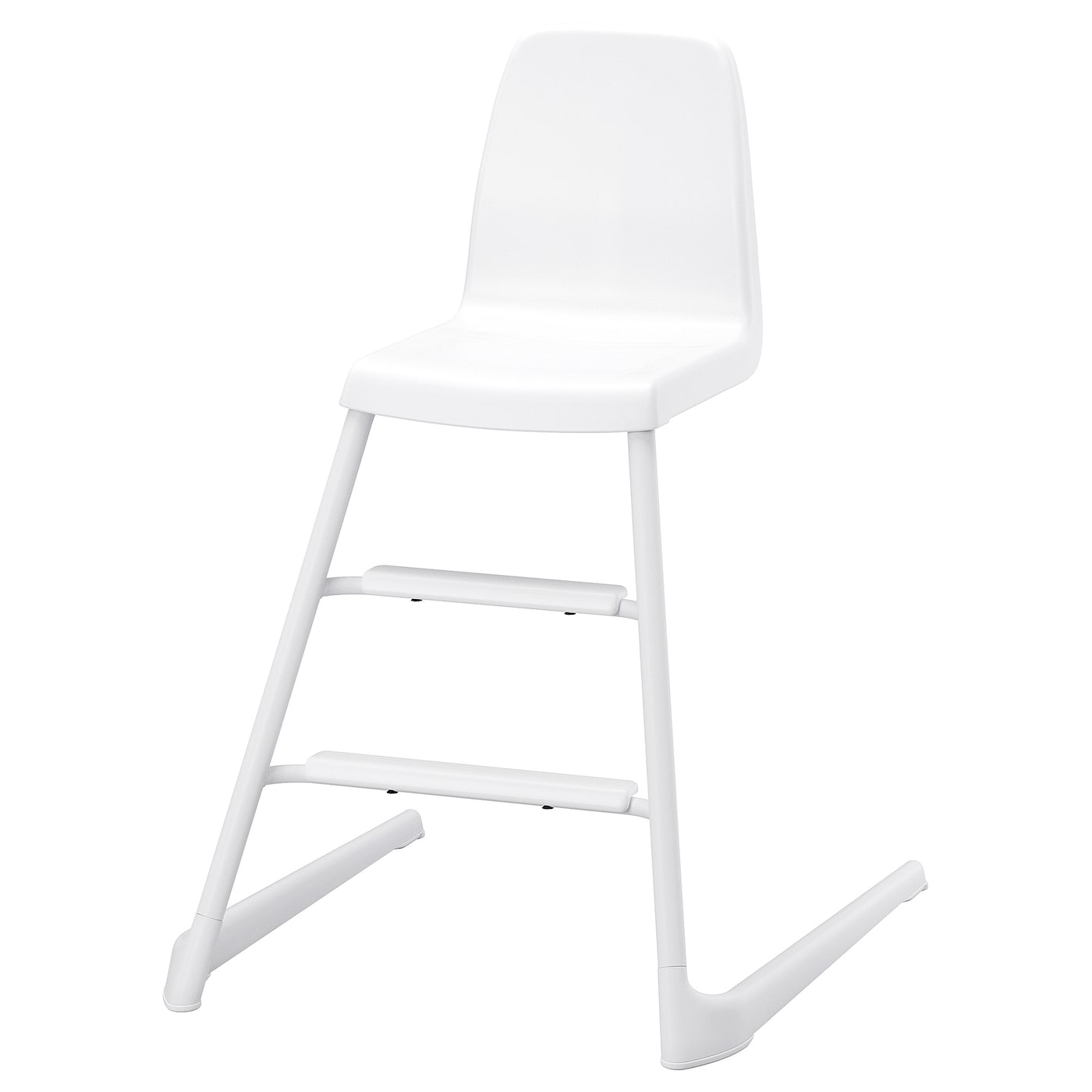 IKEA LANGUR krzesło dziecięce, biały, Szerokość: 56 cm
