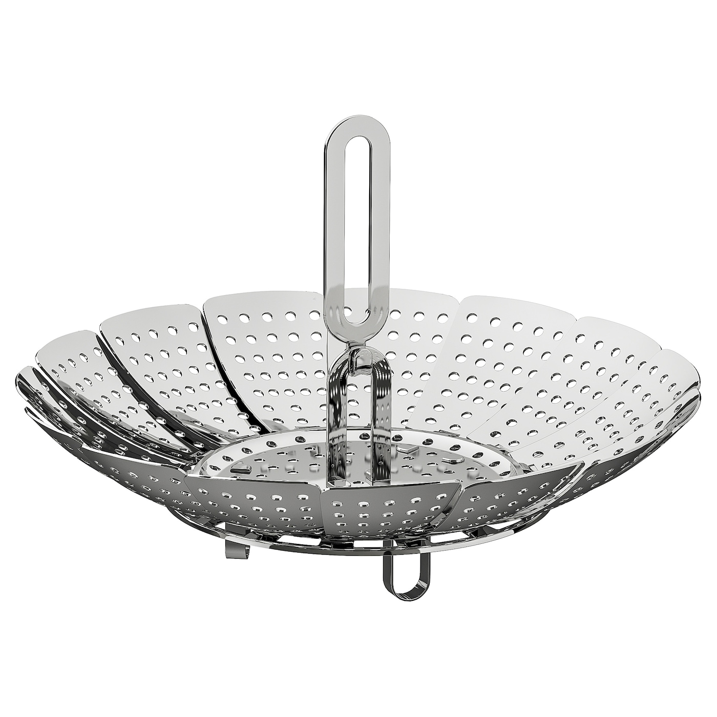 IKEA KLOCKREN wkład do gotowania na parze, stal nierdz, Wysokość: 5.5 cm