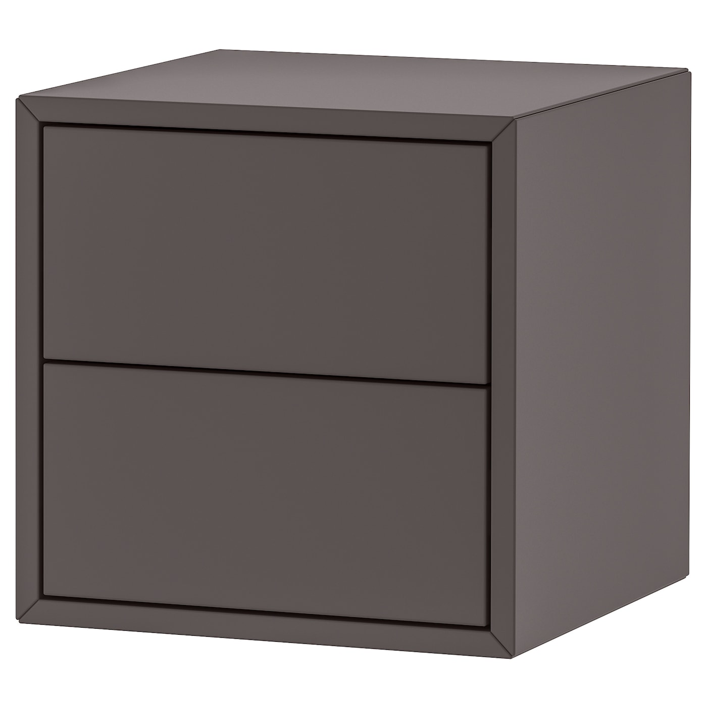IKEA EKET szafka/2 szuflady, ciemnoszary, 35x35x35 cm