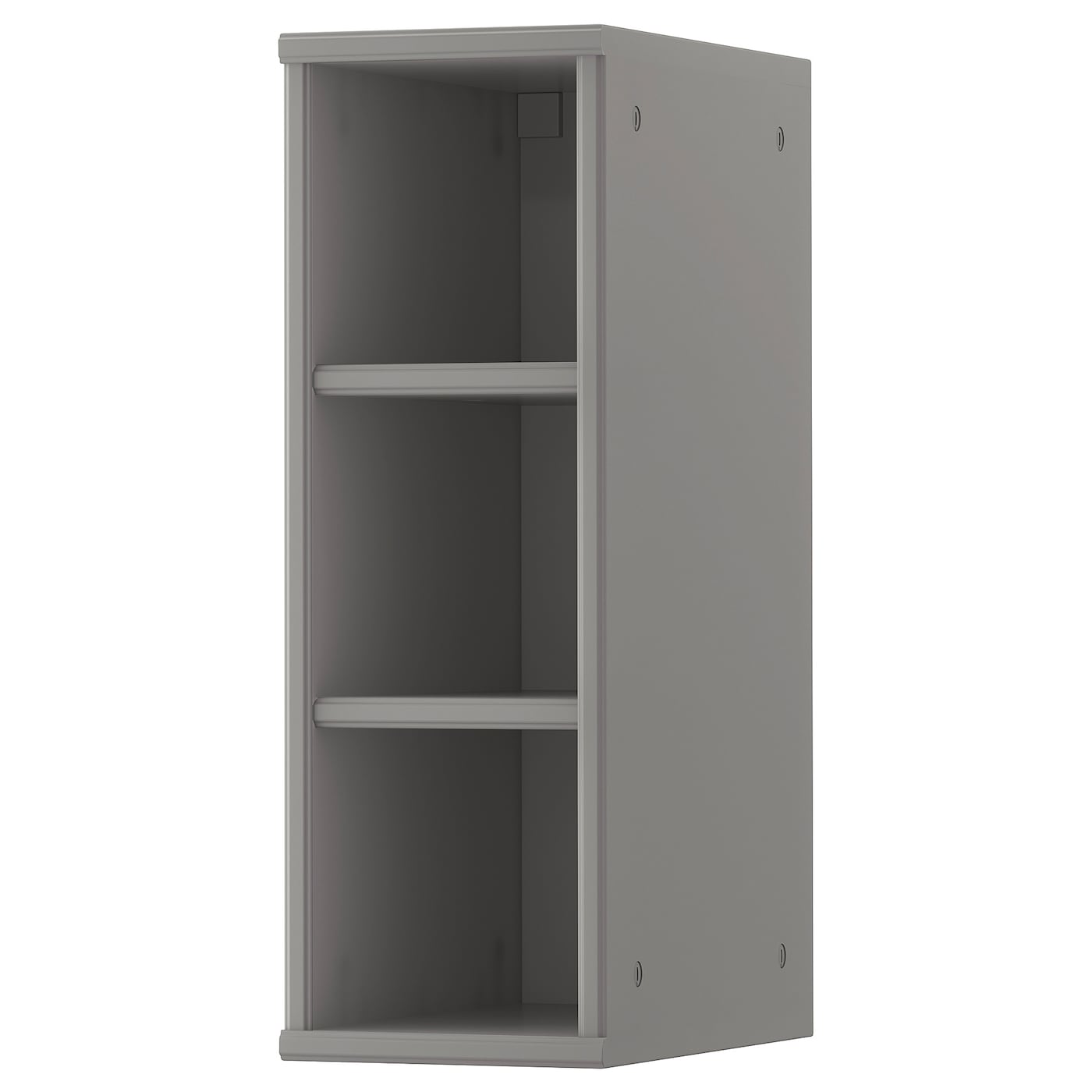 IKEA TORNVIKEN szafka otwarta, szary, 20x37x60 cm