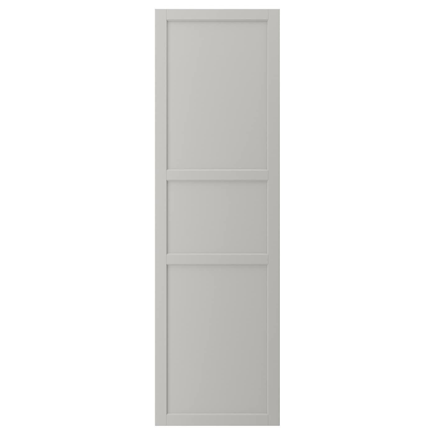 IKEA LERHYTTAN drzwi, jasnoszary, 60x200 cm