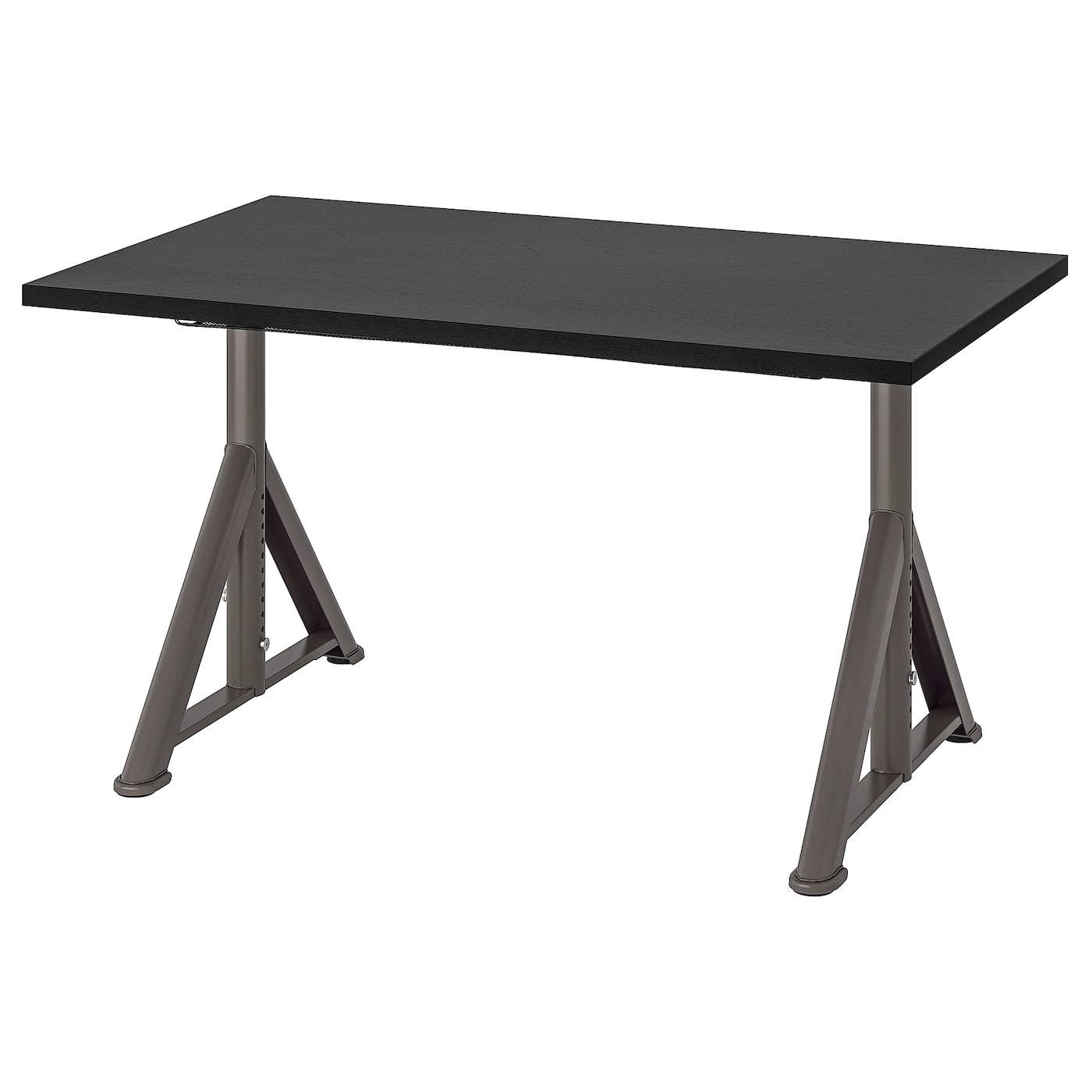 IKEA IDÅSEN biurko, czarny/ciemnoszary, 120x70 cm
