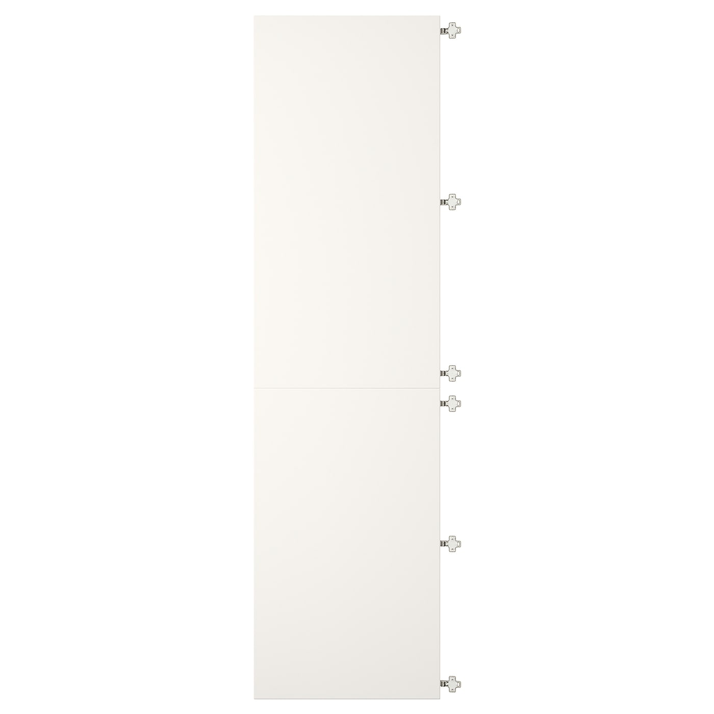 IKEA VEDDINGE drzwi łączone z zawiasami, biały, 60x220 cm