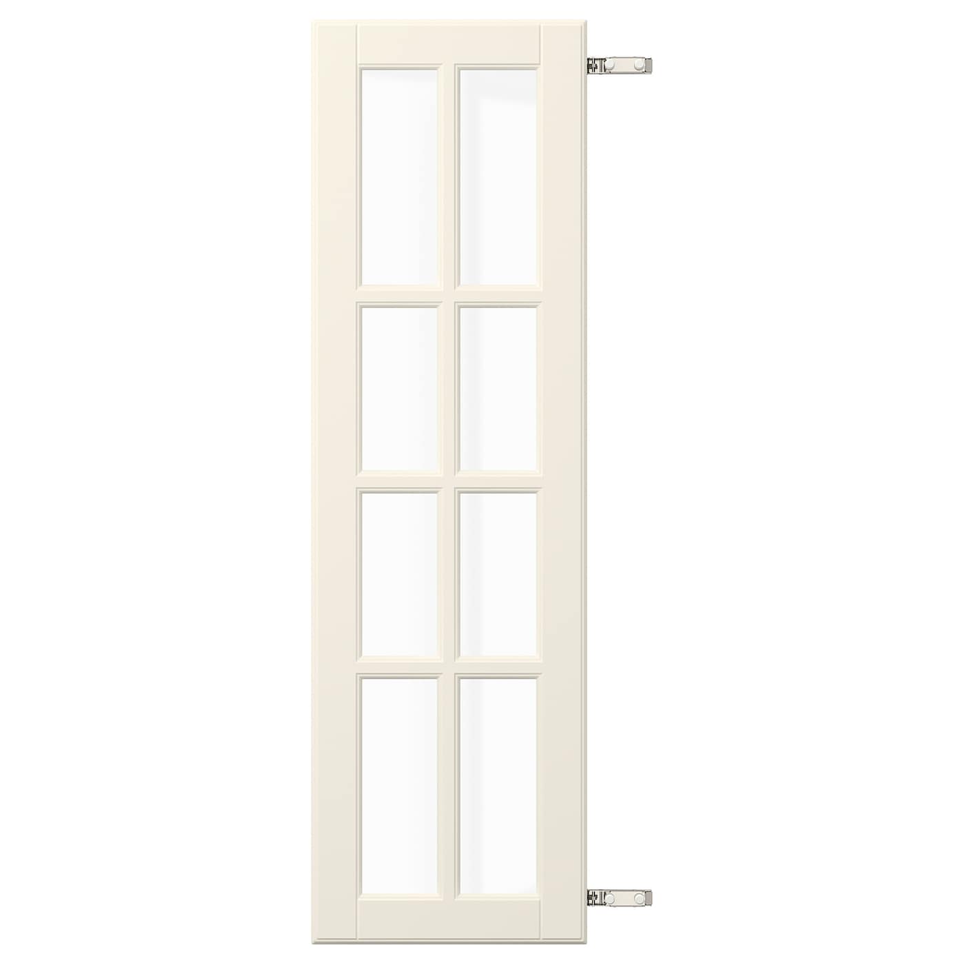IKEA BODBYN drzwi z zawiasami, kremowy, 30x100 cm