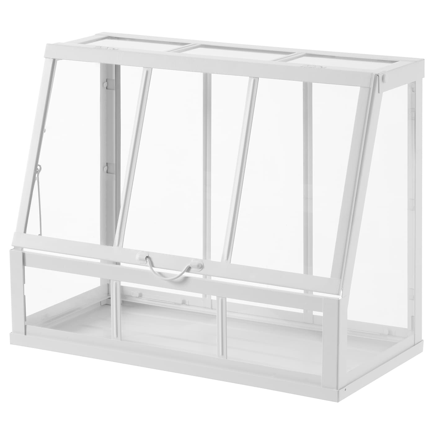 IKEA ÅKERBÄR miniszklarnia, do wewnątrz/na zewnątrz/biały, 45 cm