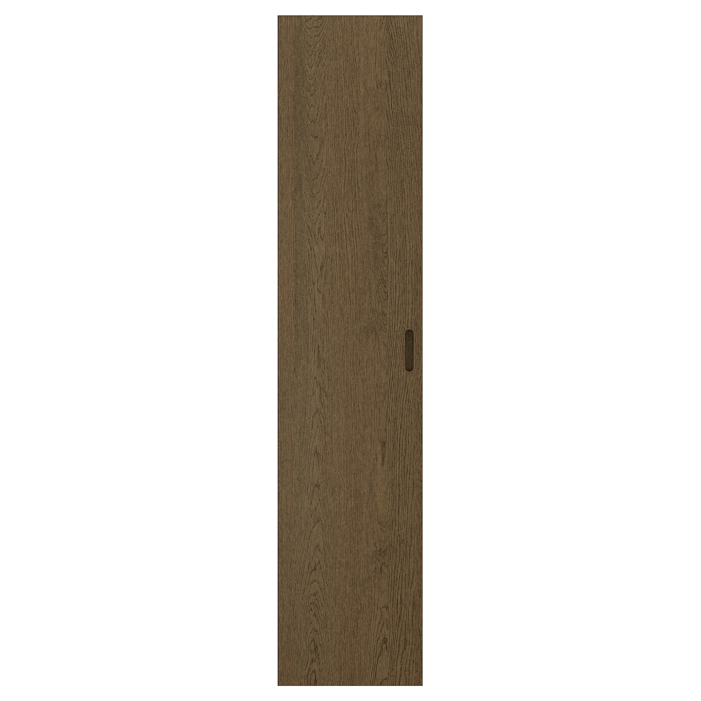 IKEA TONSTAD drzwi, brązowy bejcowana okleina dębowa, 50x229 cm