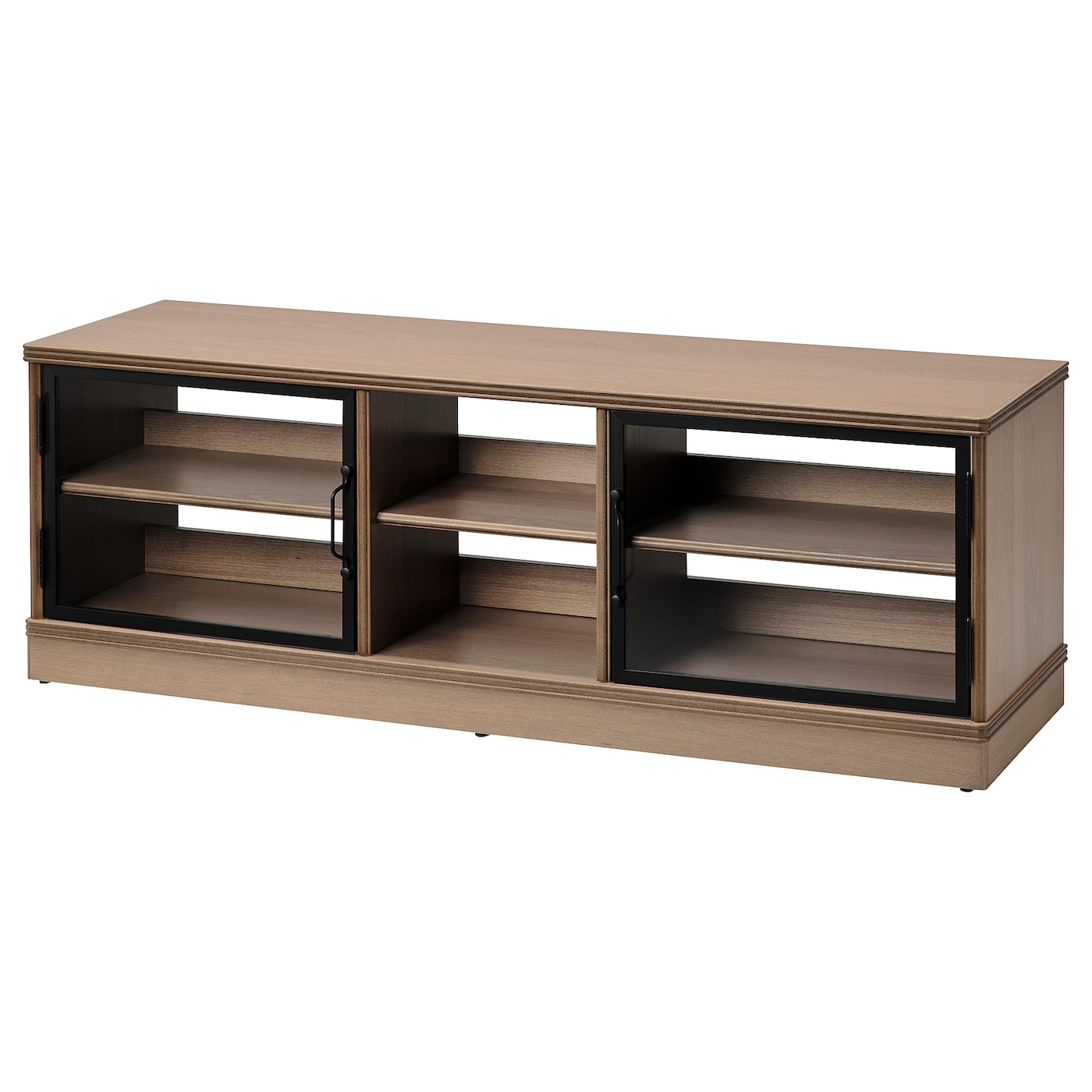 IKEA LANESUND szafka pod TV, szarobrązowy, 161x47x55 cm