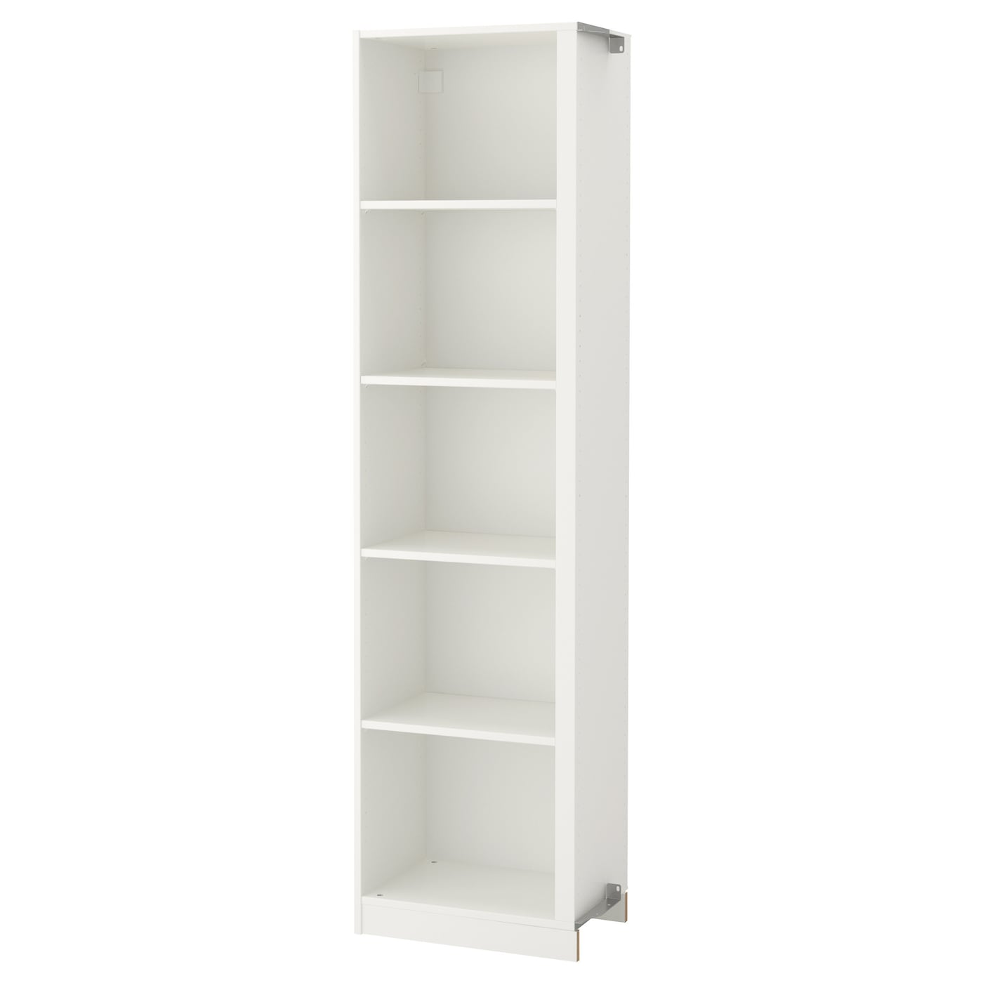 IKEA PAX dostawka narożna 4 półki, biały, 53x35x201 cm
