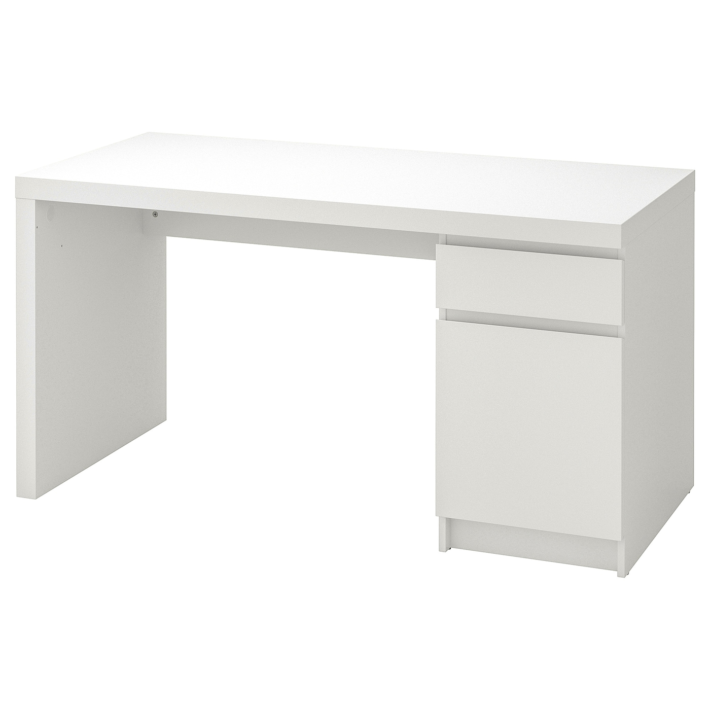 IKEA MALM biurko, biały, 140x65 cm