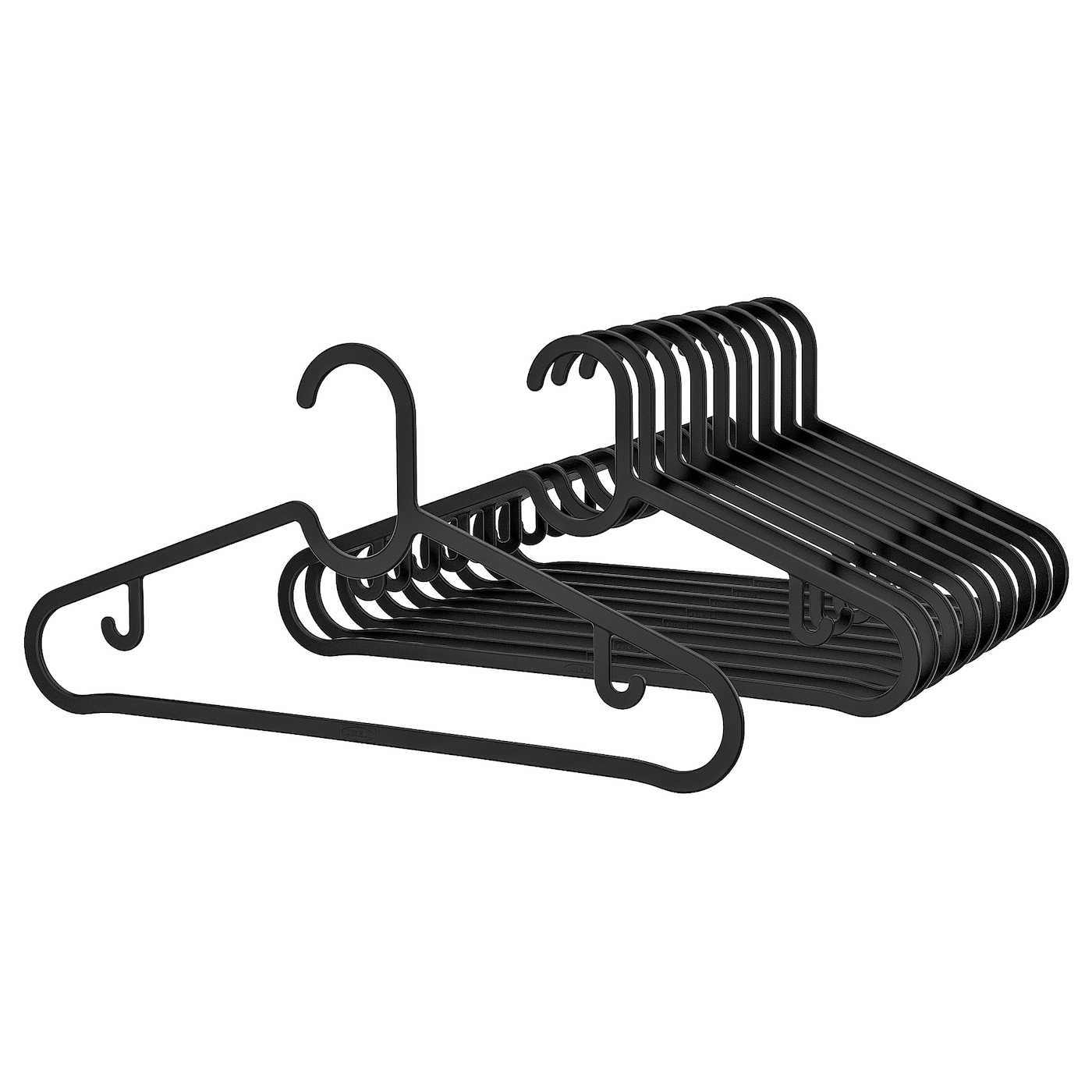 IKEA SPRUTTIG wieszak, czarny, Szerokość: 39 cm